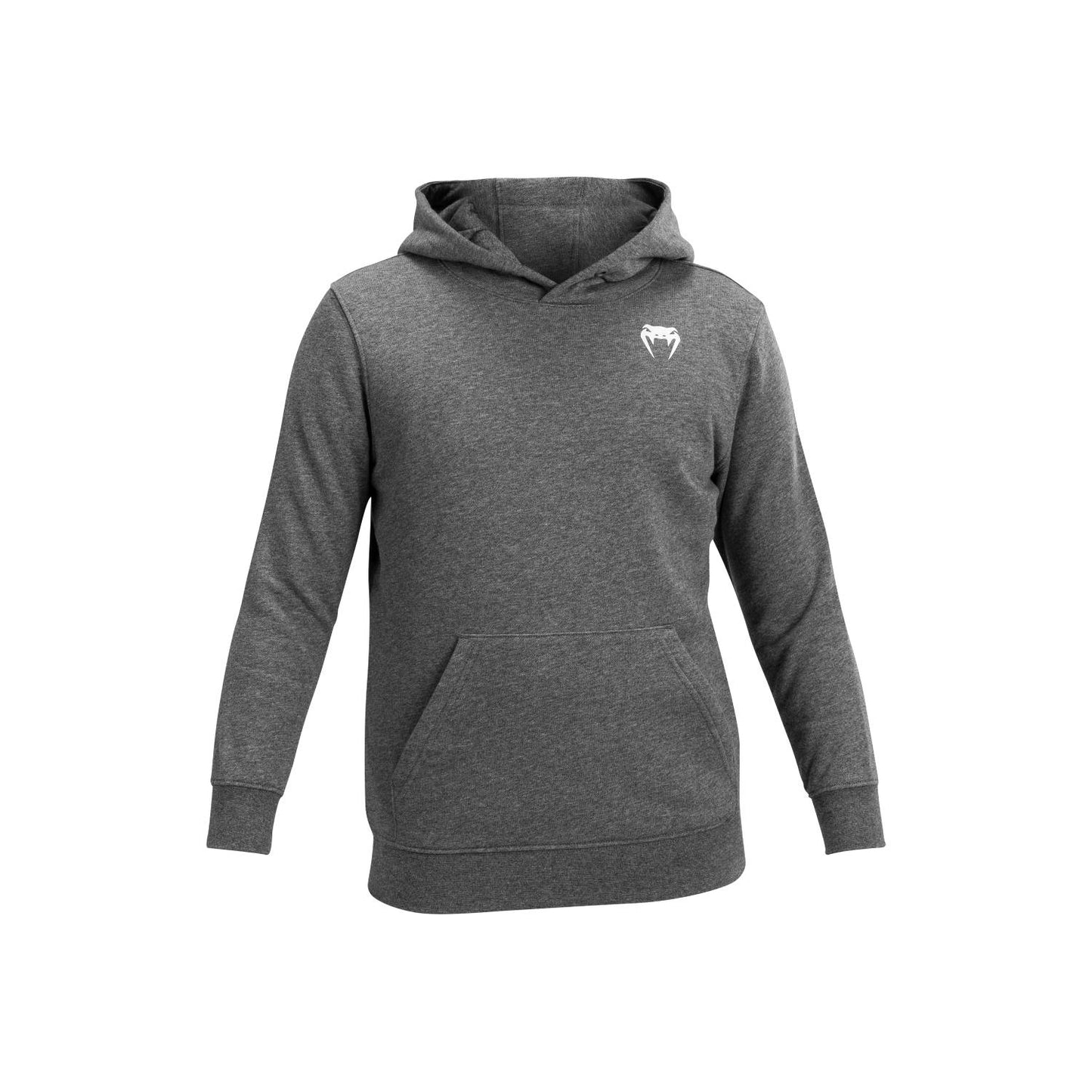 Venum Lineup Youth Hoodie - Heather Grey/White product-type_Sweatshirts Venum
