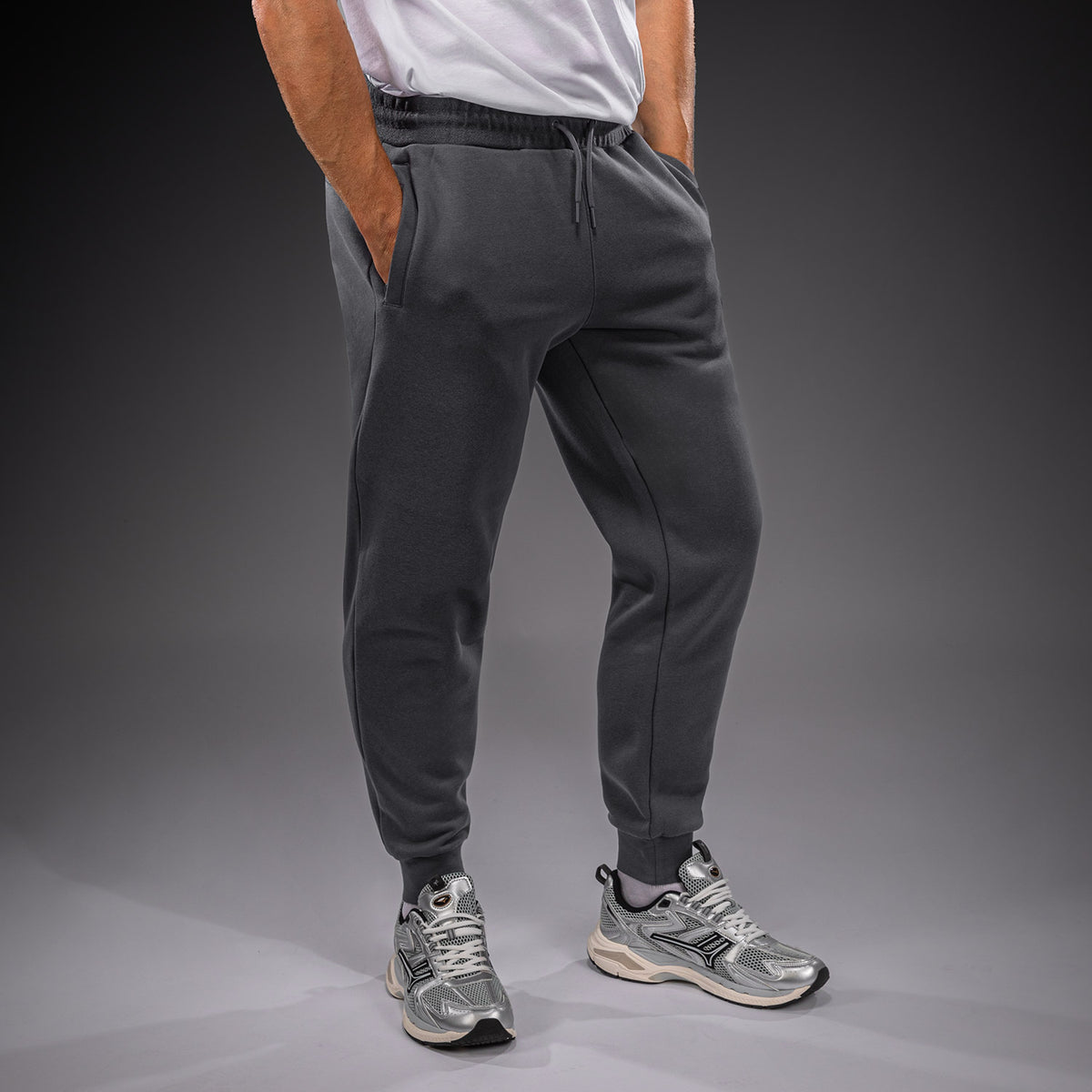 Venum Attack Fleece & Weave Joggers - Grey  product-type_Jogging Pants Venum