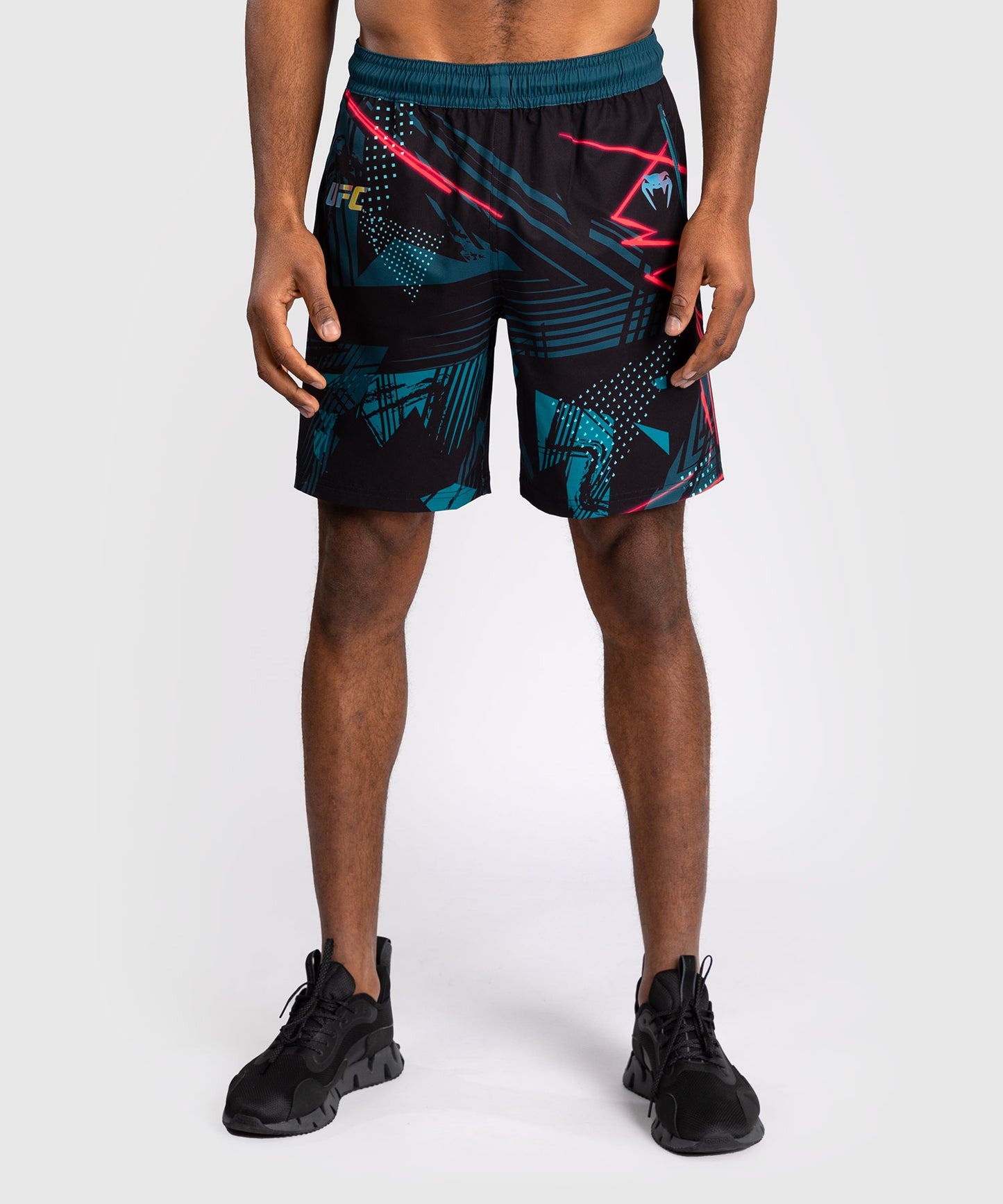 Men’s UFC Fusion By Venum Miami Edition Black Fight Week Performance Shorts