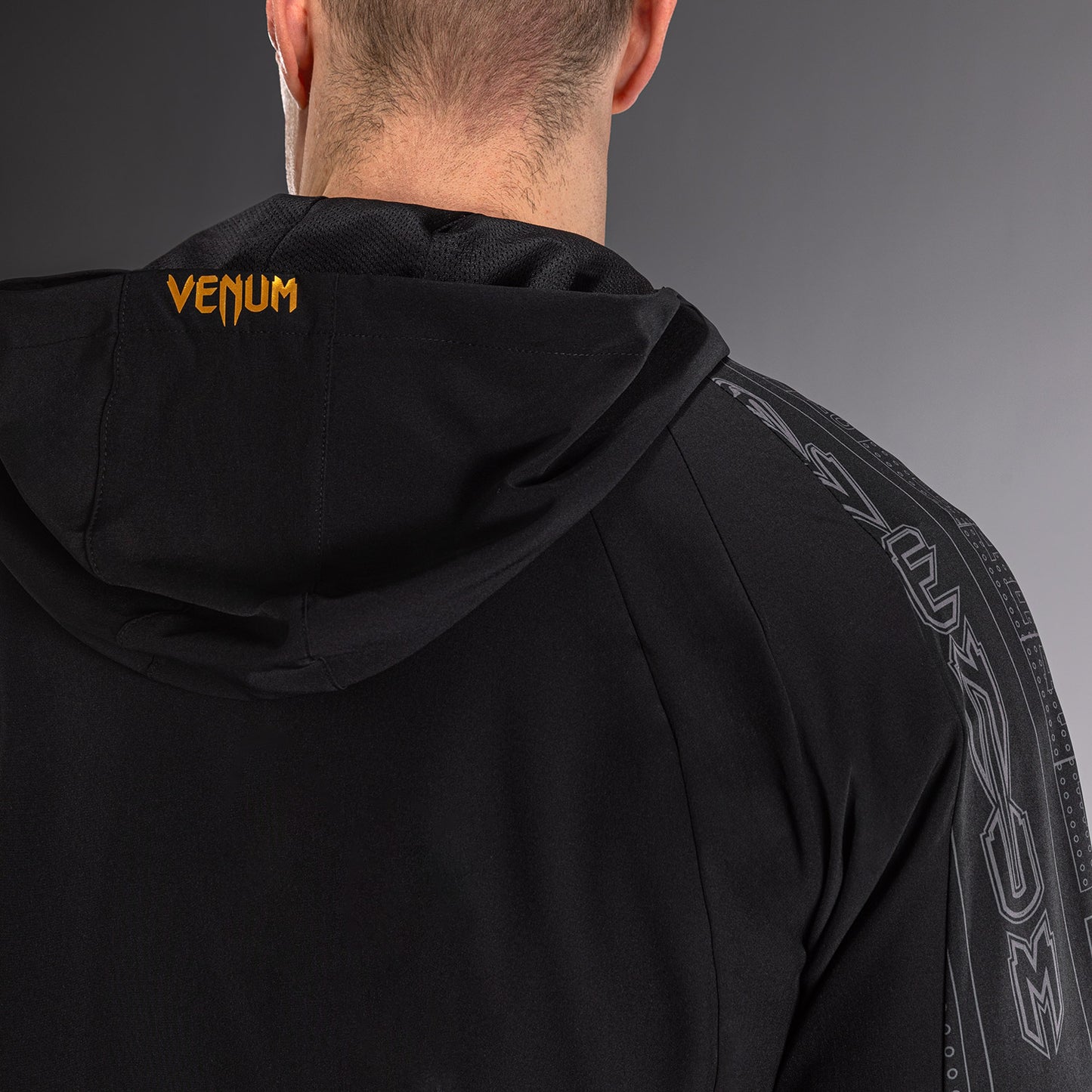 Karate Combat by Venum Track Jacket - Black/Grey