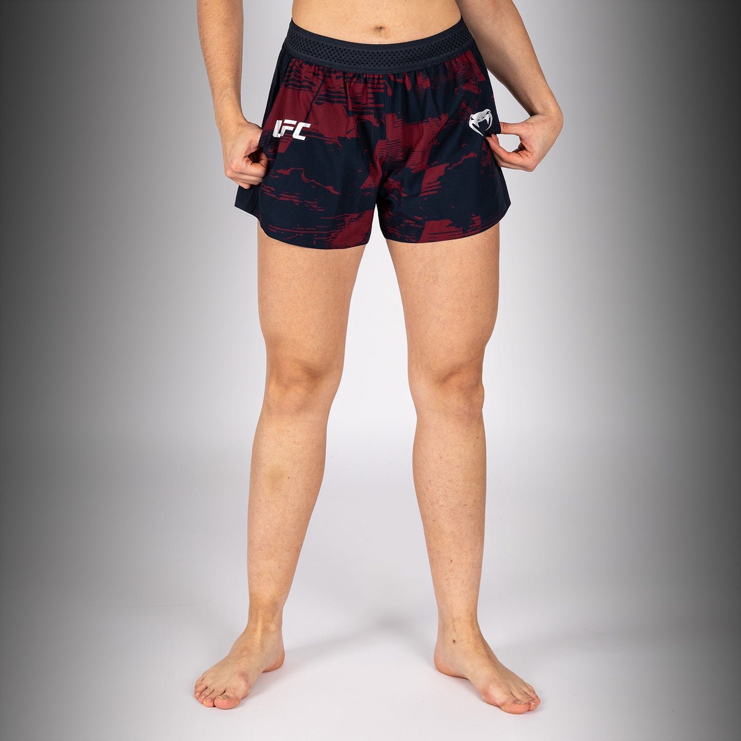 Women’s UFC Zenith by Venum Burgundy Authentic Fight Week Performance Short  product-type_Training shorts Venum