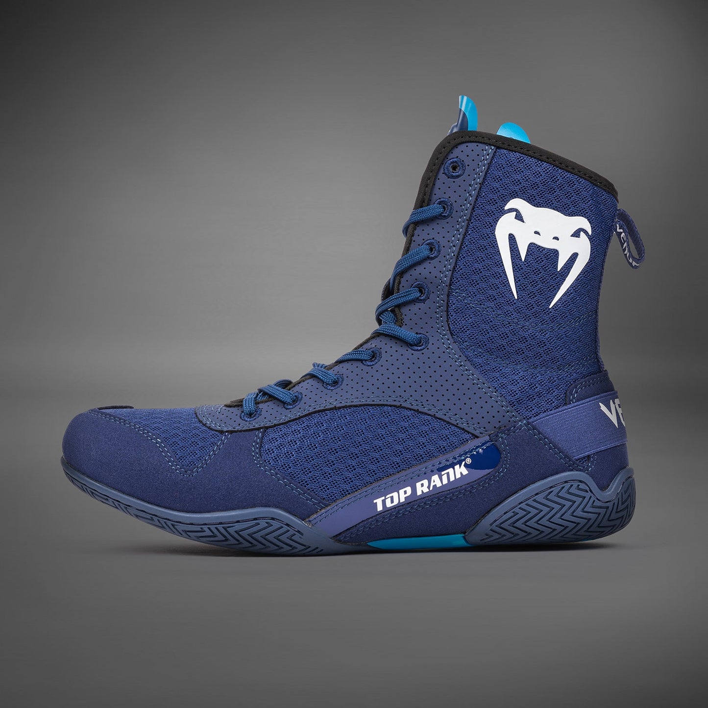 Venum x Top Rank Original Boxing Shoes - Navy Blue