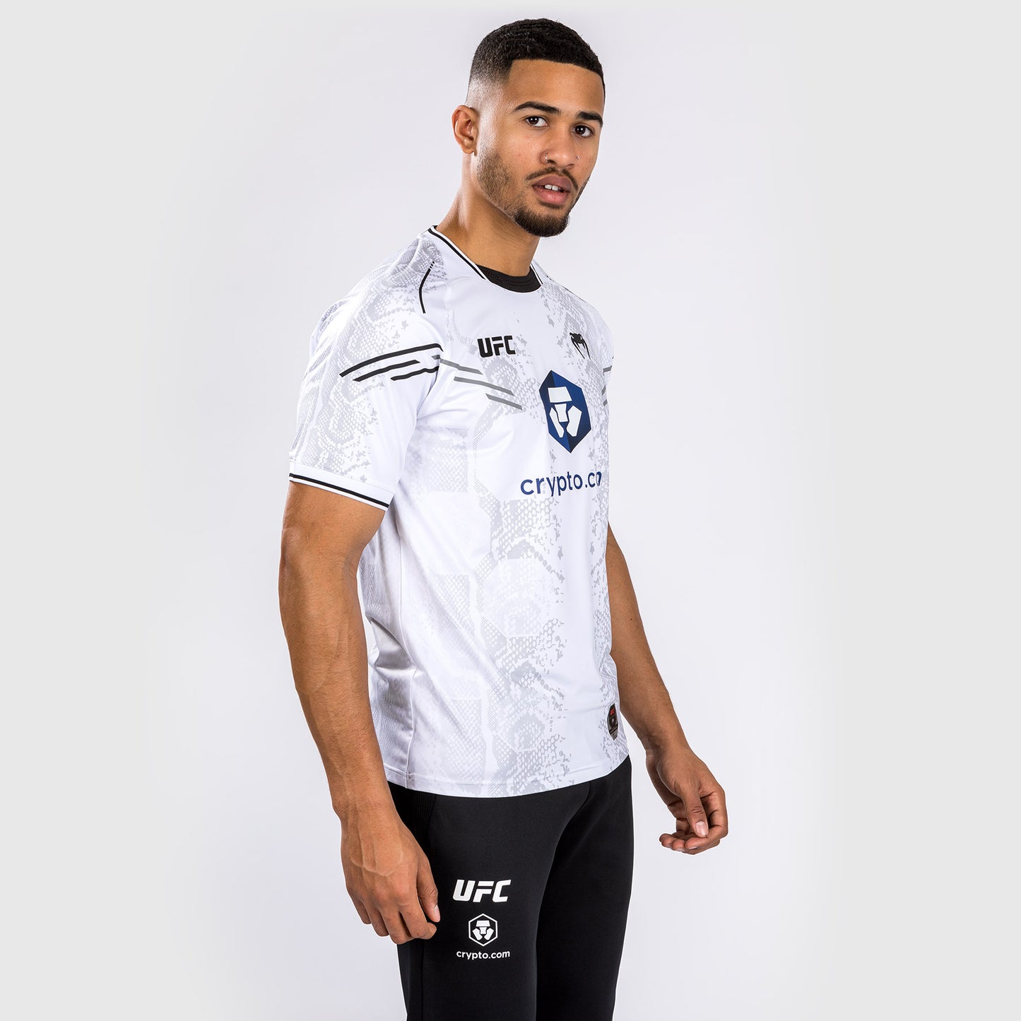 UFC Adrenaline by Venum Authentic Fight Night Menâ€™s Walkout Jersey - White