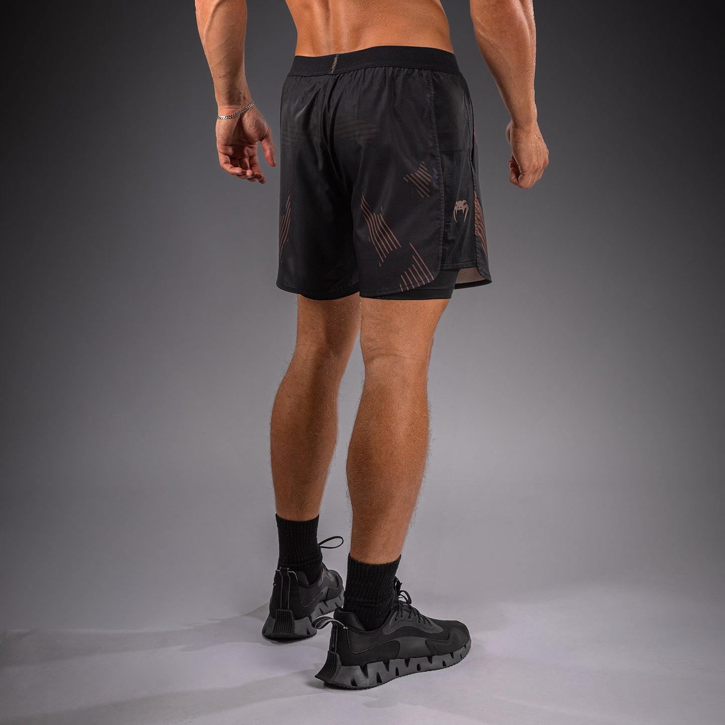 Venum No-Gi 6.0 Training Shorts - Black/Brown  product-type_Training shorts Venum