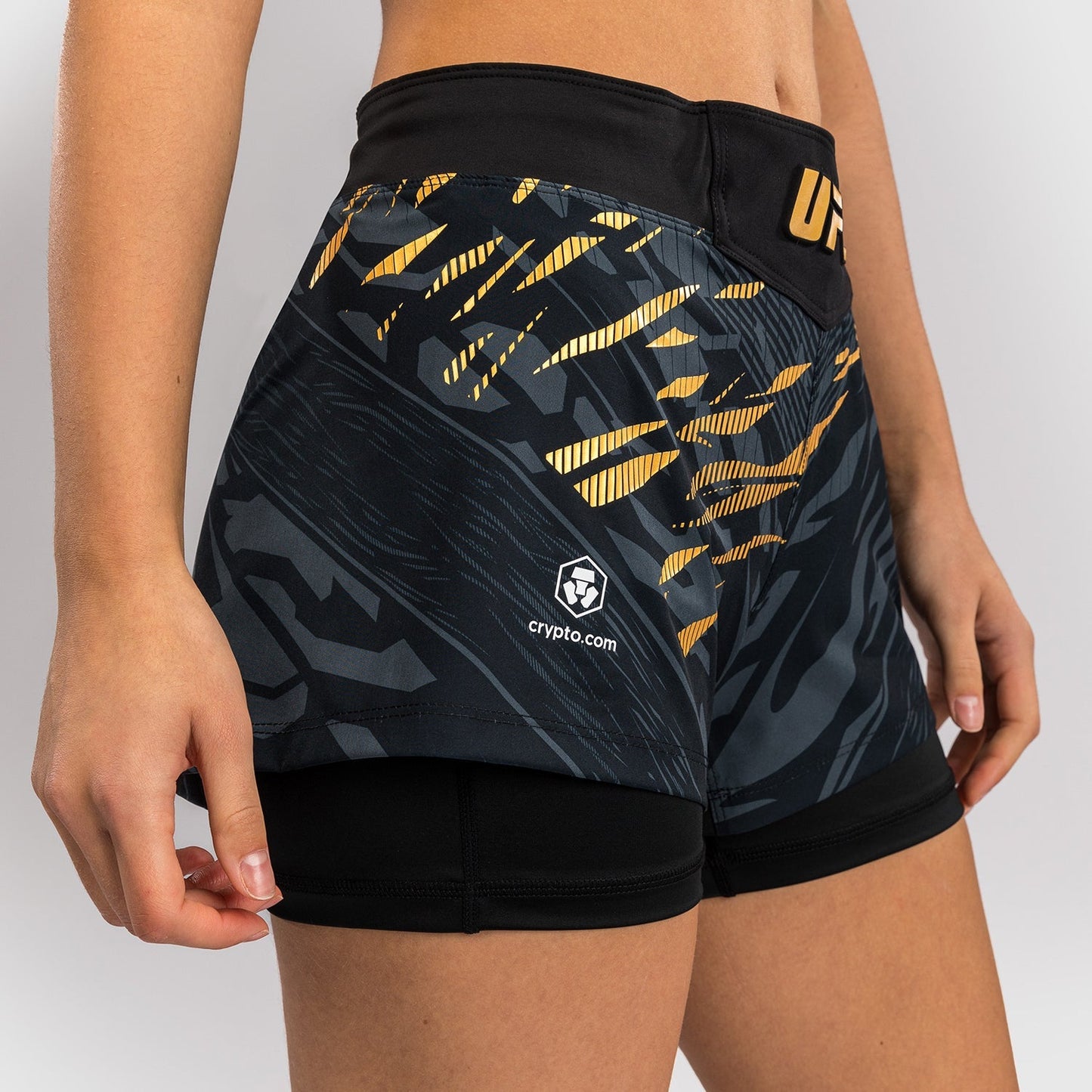 UFC Fusion by Venum Personalized Authentic Fight Night Women's Fight Short - Champion