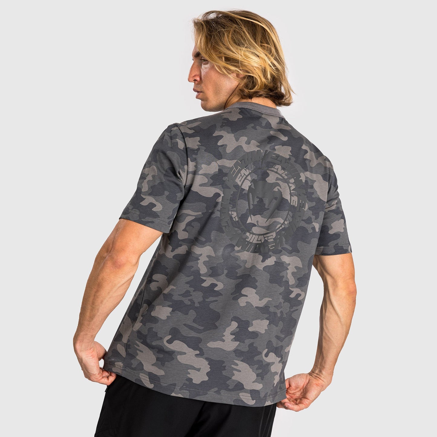 Venum Vortex XL Men's T–Shirt - Anthracite Camo