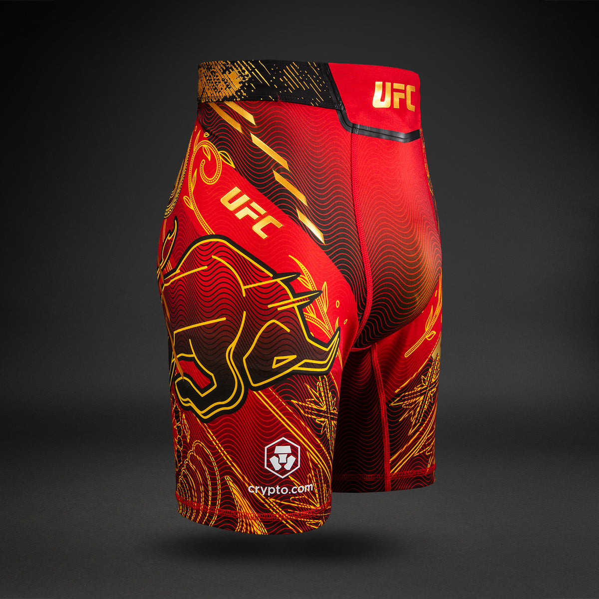 Men's UFC Unrivaled by Venum Red Ilia Topuria Vale Tudo Short - Venum ...