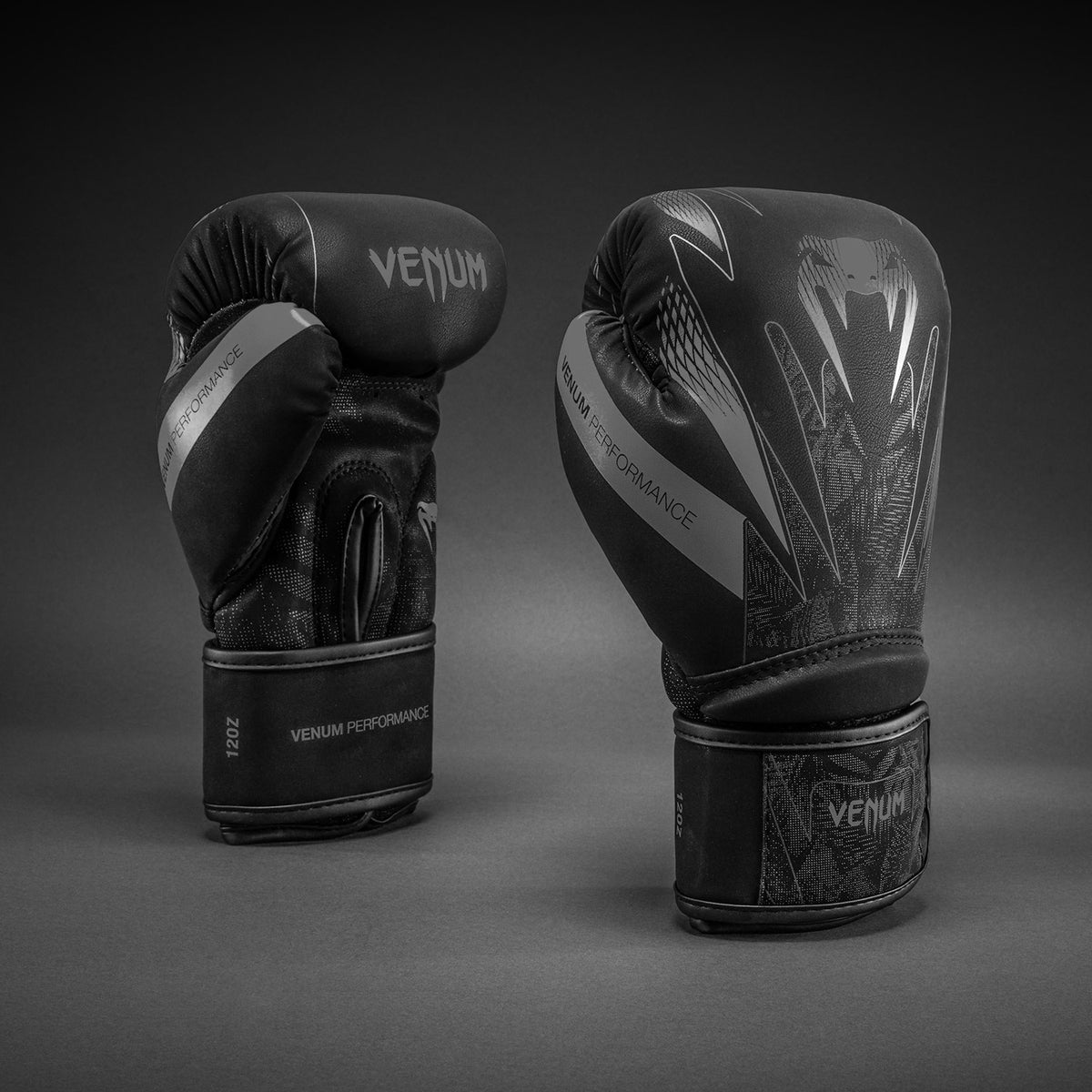 Venum Impact Amazonia Reborn Boxing Gloves - Black/Grey