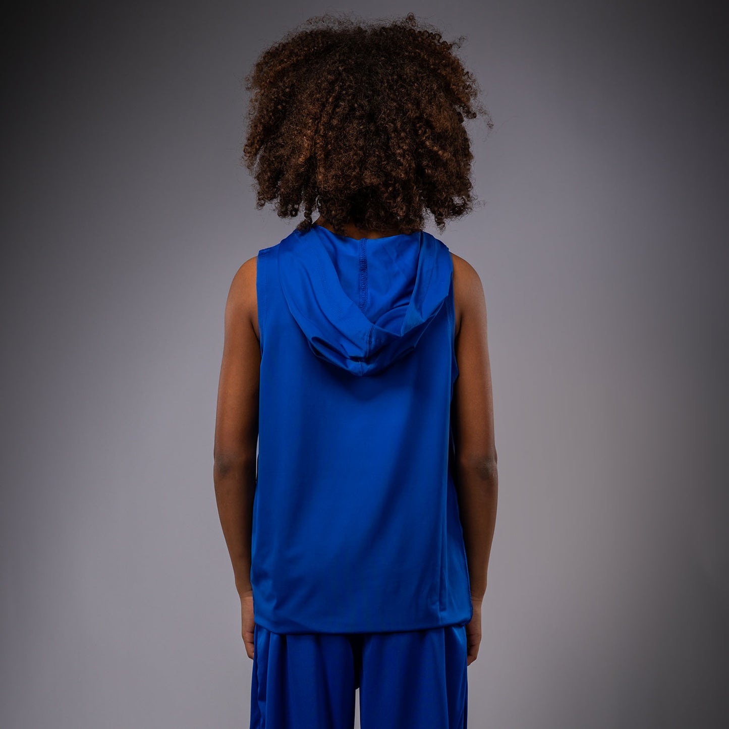 Venum Elite Kids Sleeveless Dry-Tech Hoodie - Royal Blue