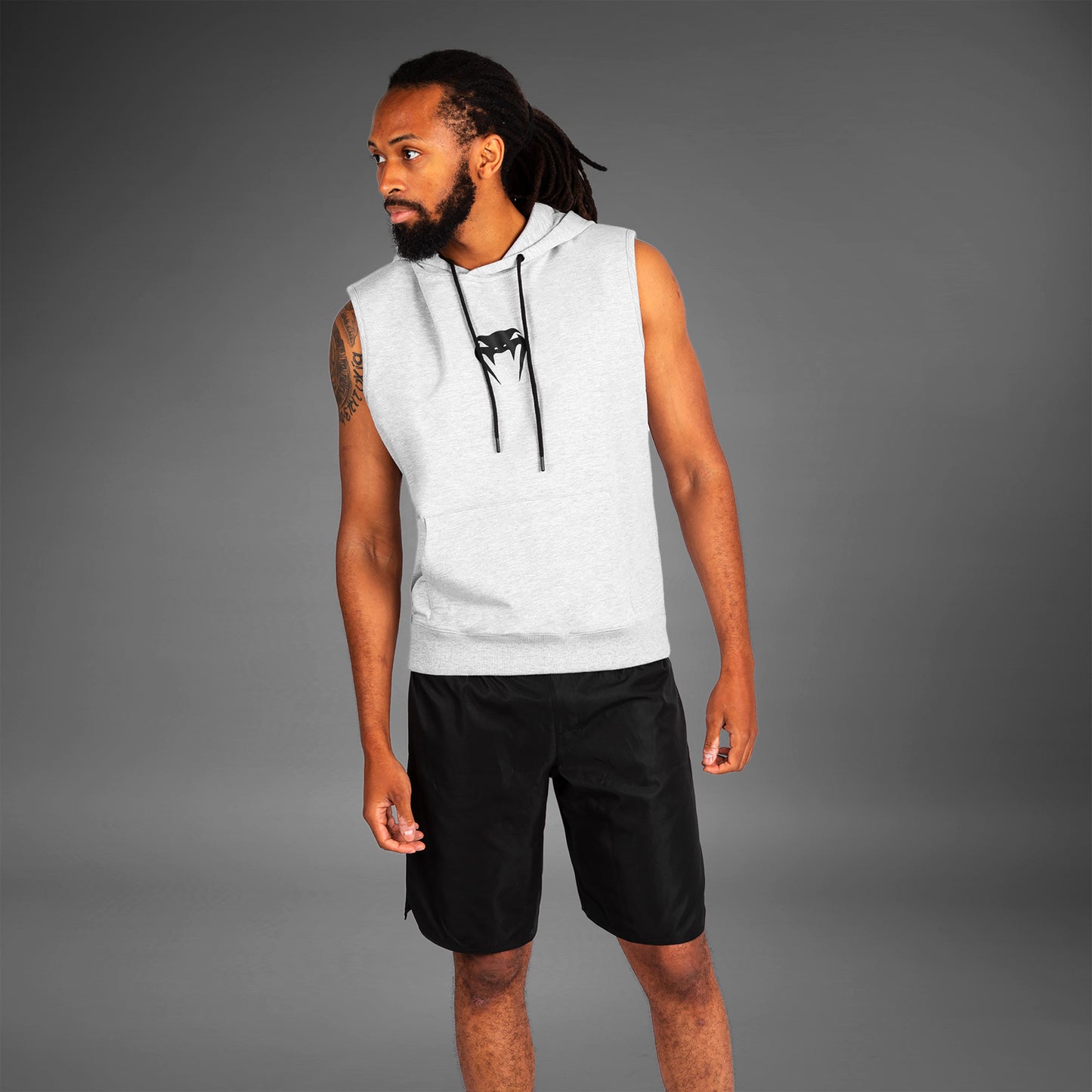 Venum Sleeveless Hoodie - Grey