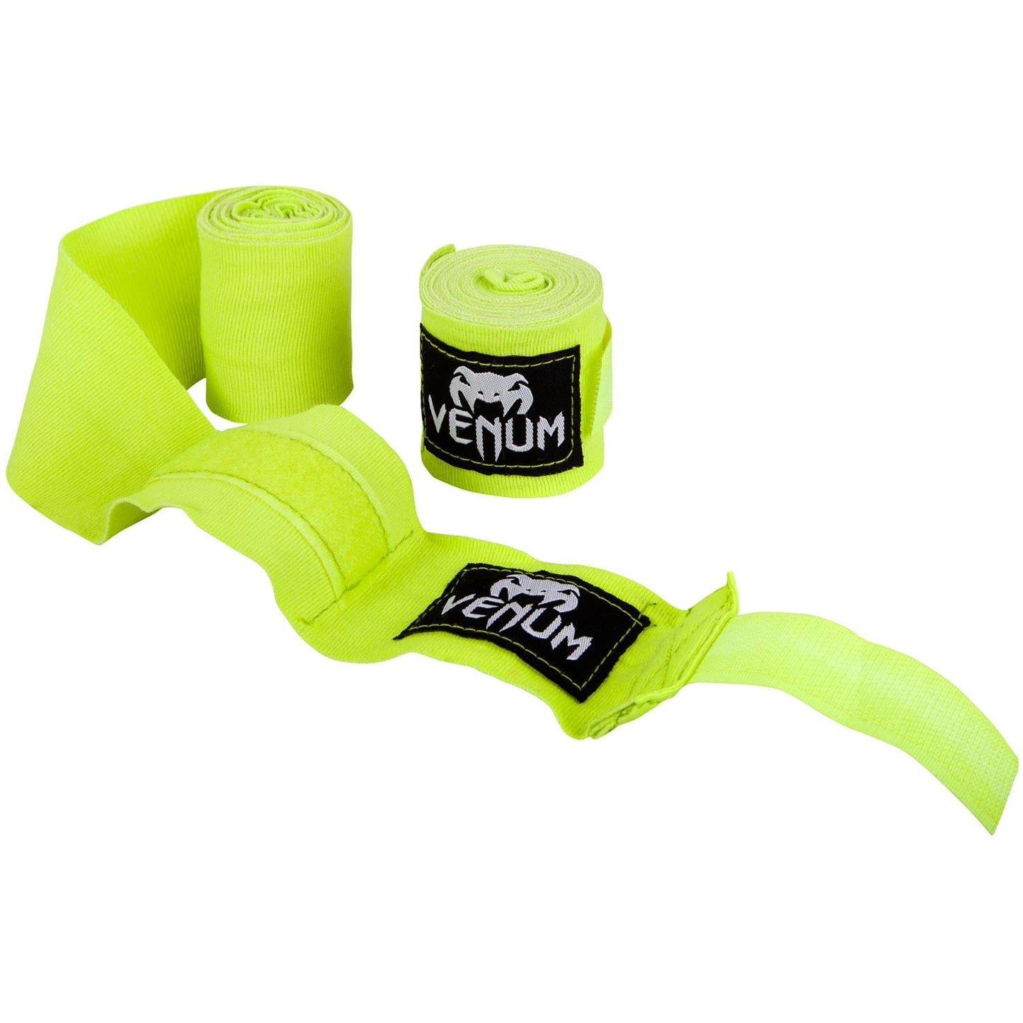 Venum Kontact Boxing Handwraps - 4.5m - Neon Yellow  Boxe Bandage Venum