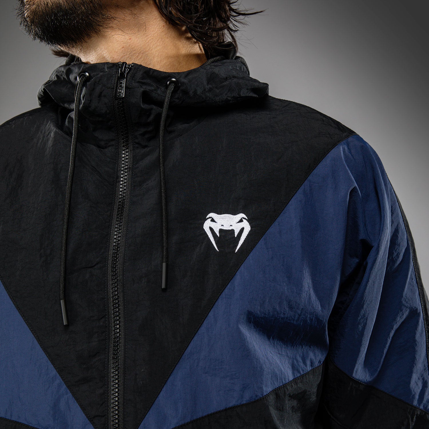 Venum Vectra Track Jacket - Black/Blue - Venum
