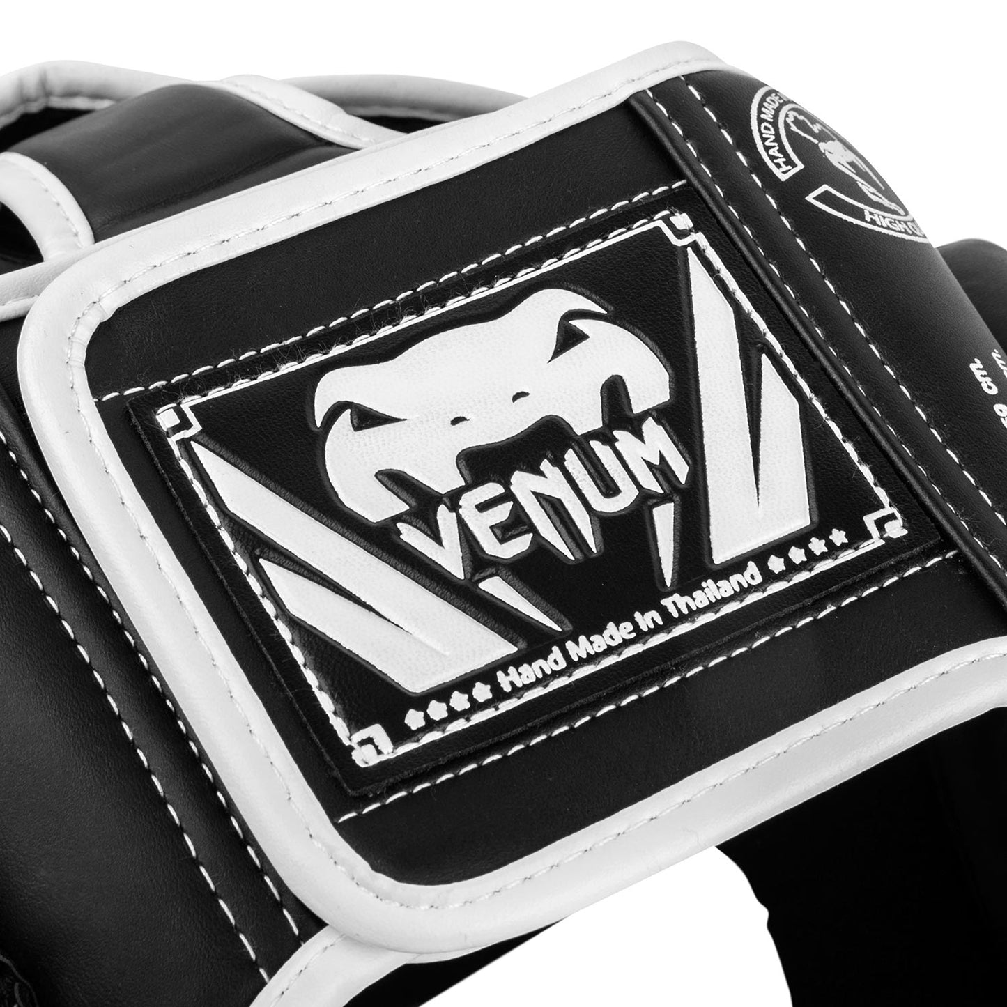 Venum Elite Headgear - Black/White