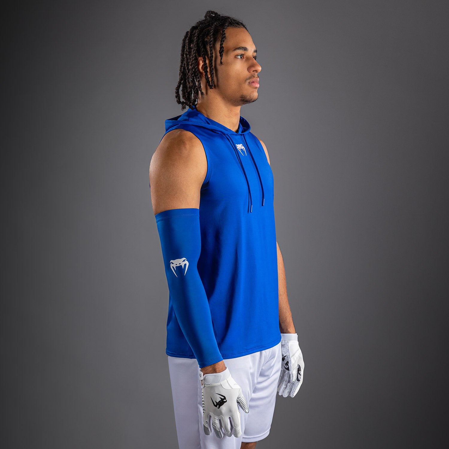 Venum Elite Sleeveless Dry-Tech Hoodie - Royal Blue  product-type_Sweatshirts Venum