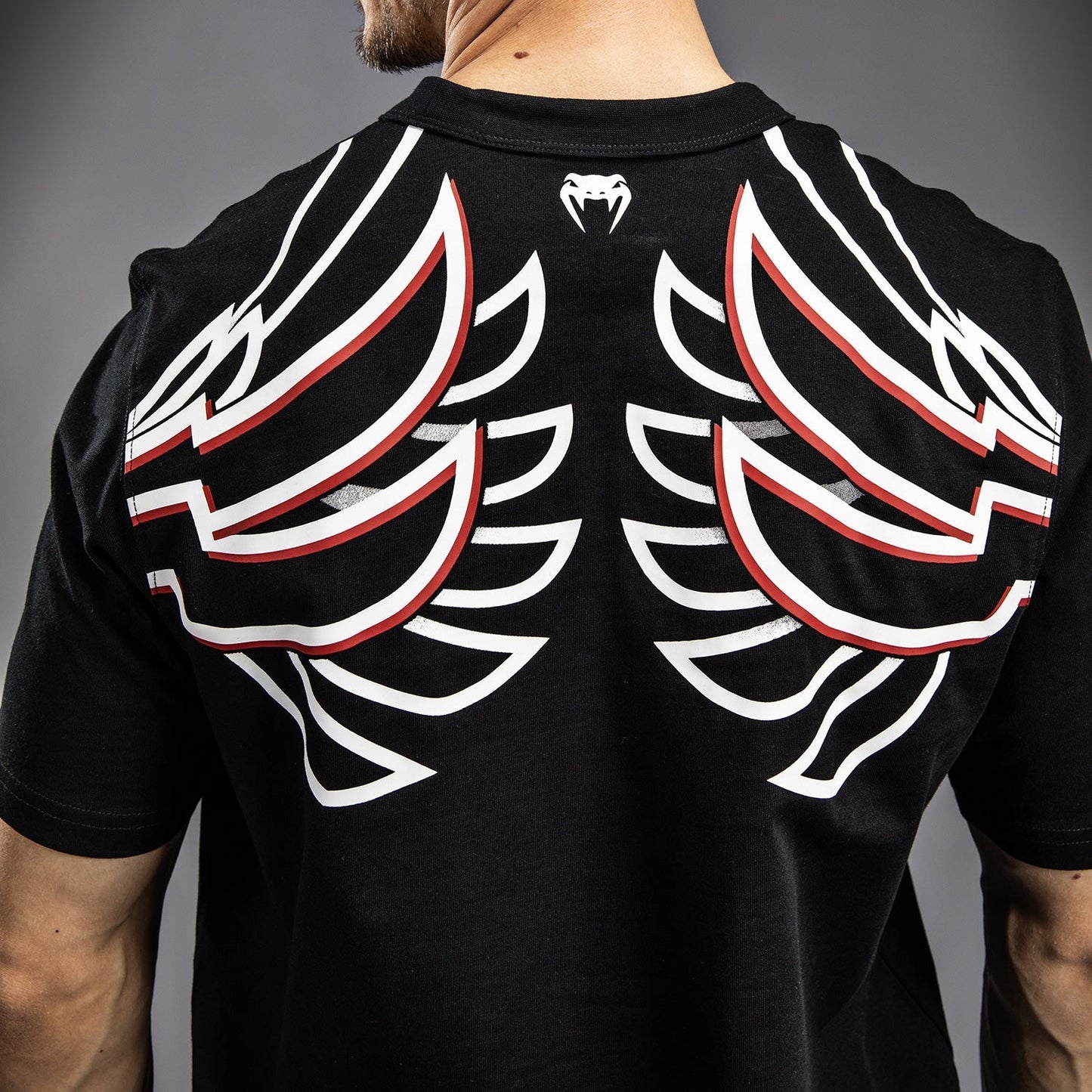 Venum x TEKKEN 8 - Jin Kazama T-Shirt - Black/Black/White