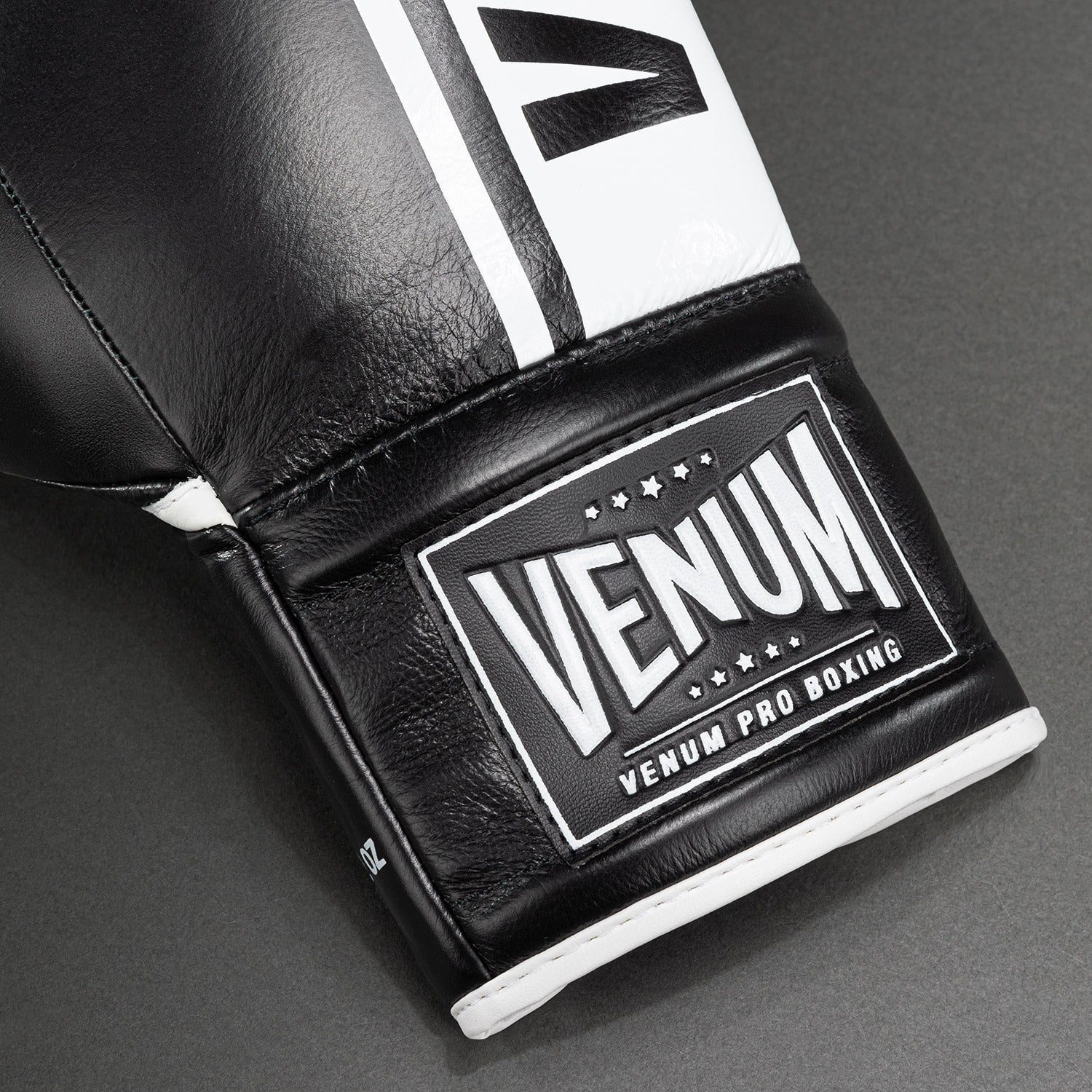 Venum Shield Pro Boxing Gloves with Laces - Black/White - Venum
