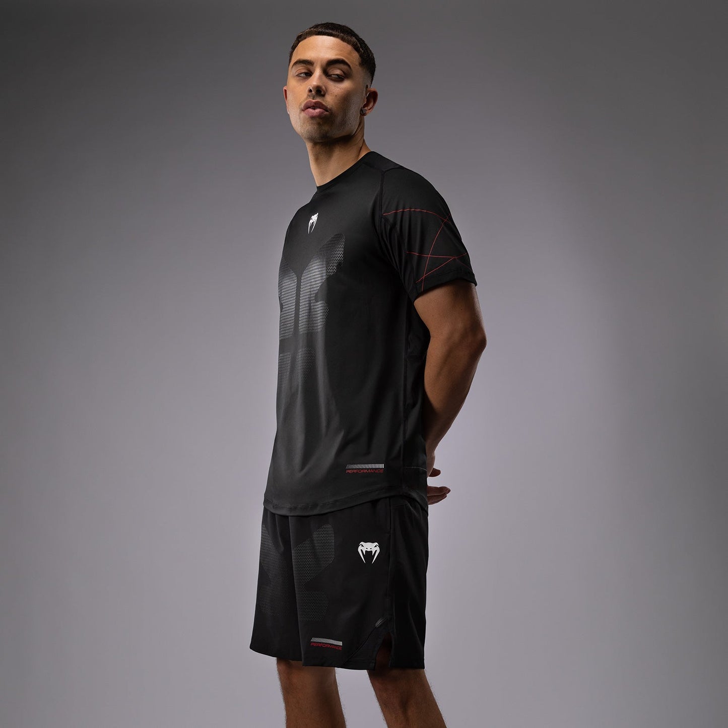 Venum Tactical XT Men's Dry Tech - Black/Fire Red