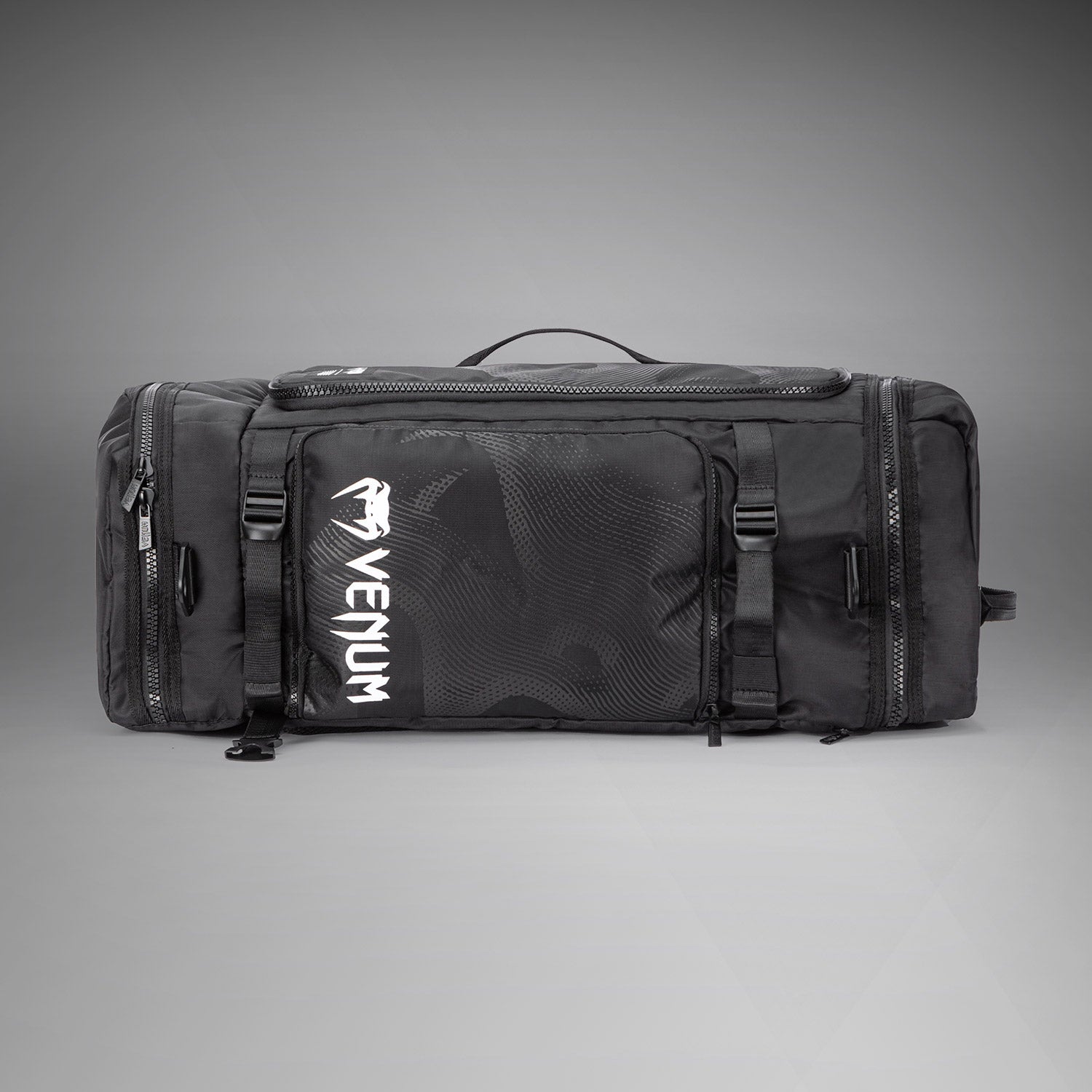 Venum Shockwave Convertible Sports Bag (60L) - Black - Venum