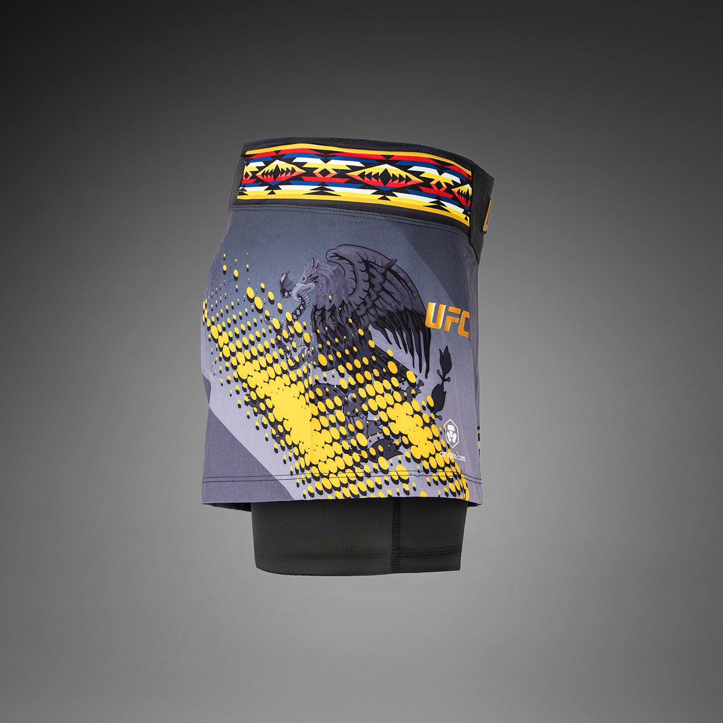 Women’s UFC Unrivaled by Venum Black Julianna Peña Short Fit Fight Short