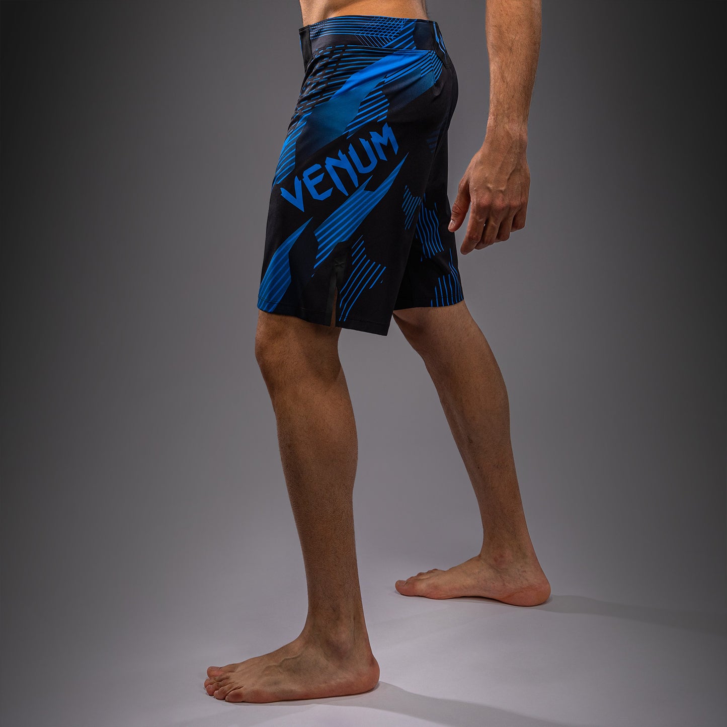 Venum No-Gi 6.0 Fight Shorts - Black/Blue  product-type_MMA Shorts Venum