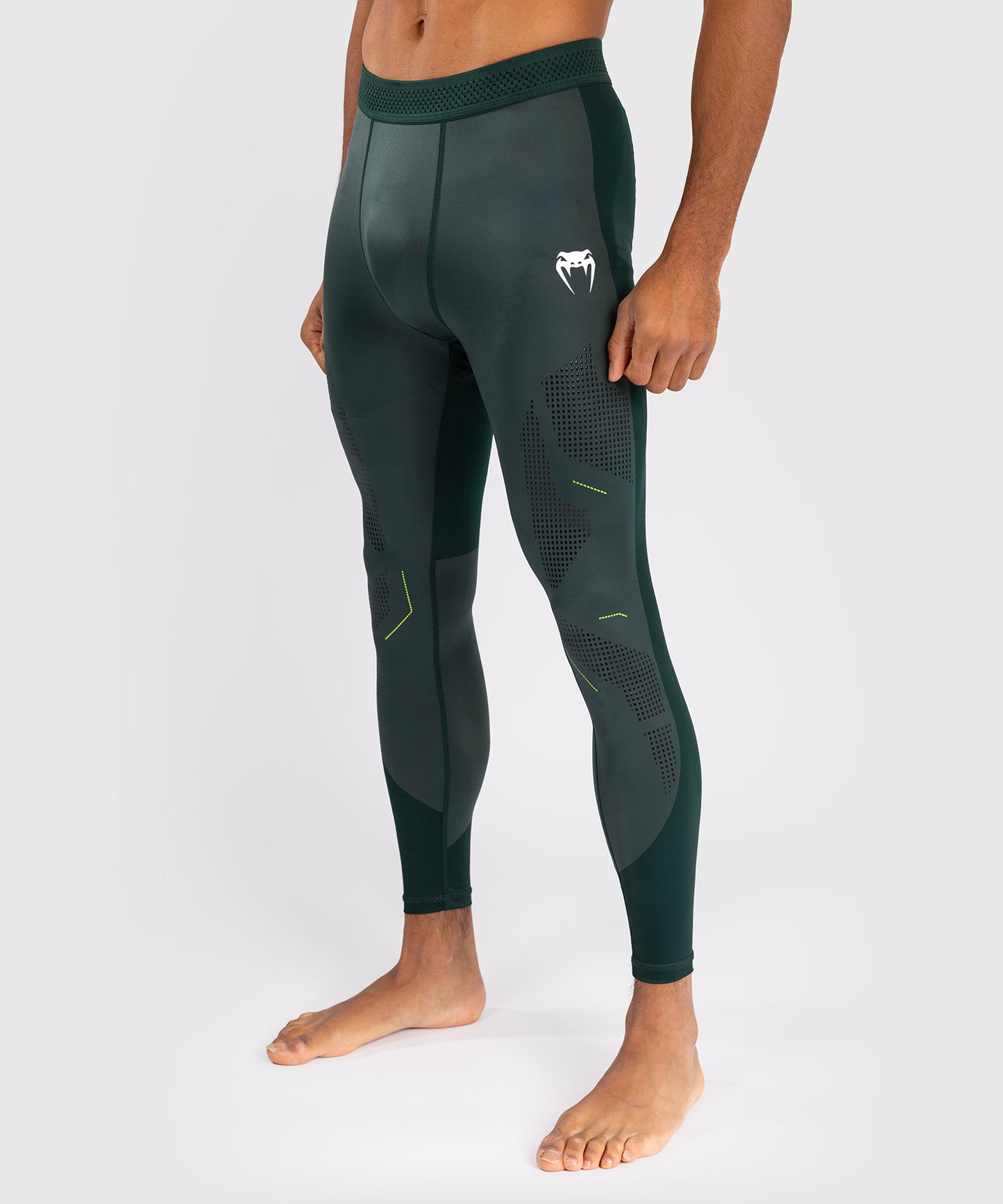 Venum Technical 3.0 Spats - Forest Green