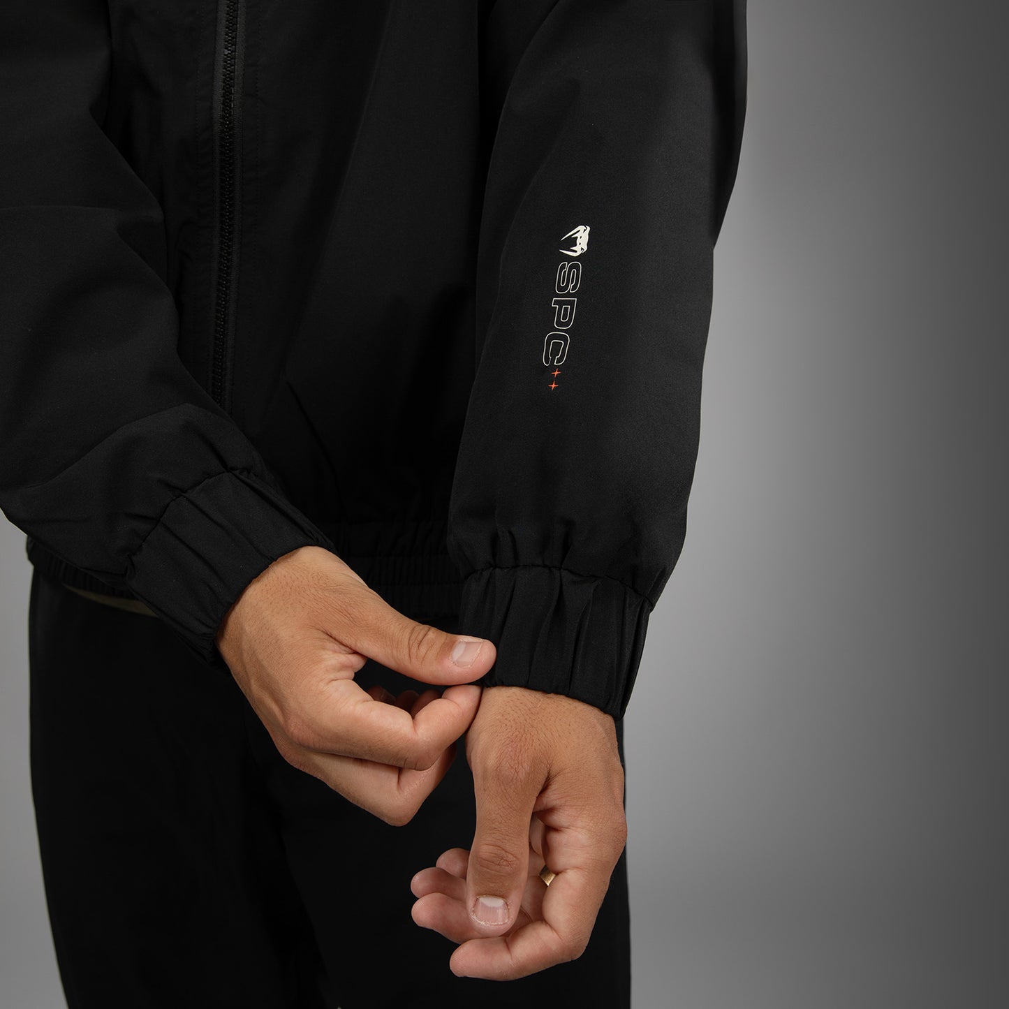 Venum Eclipse Track Jacket - Black/Ivory