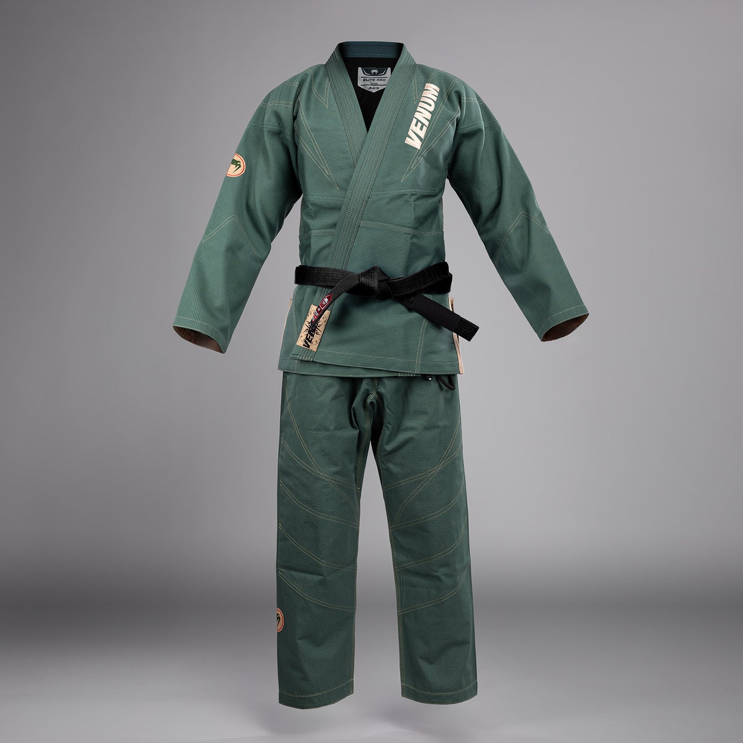Venum Elite 5.0 - 450 - Brazilian Jiu Jitsu Gi - Forest Green