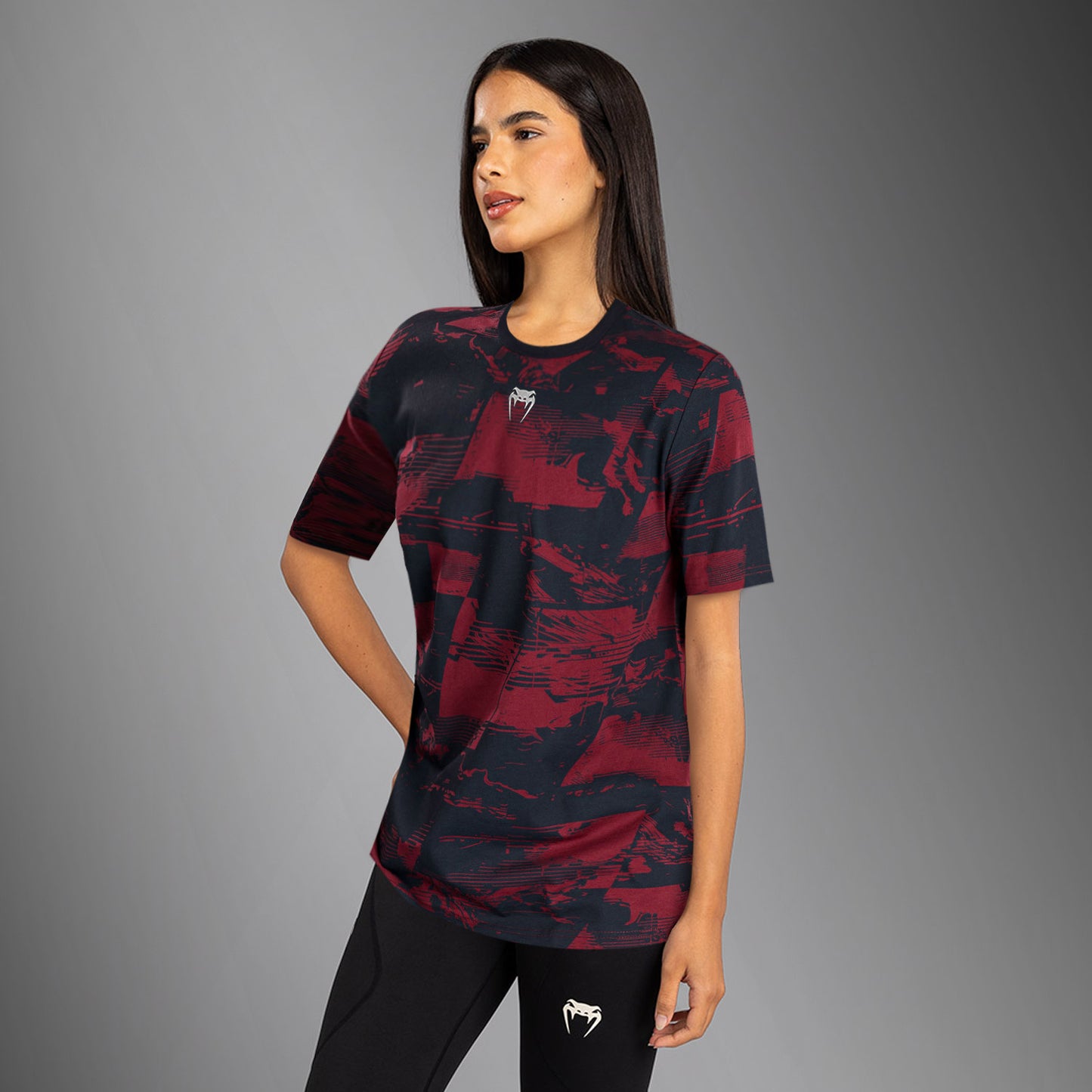 Women's UFC Zenith by Venum Burgundy Authentic Fight Week Short Sleeve T-Shirt