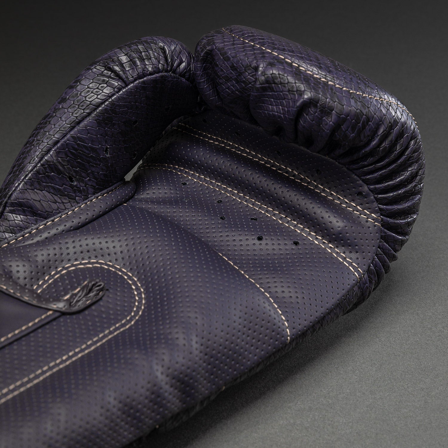 Venum Impact Evo Scales Boxing Gloves - Dark Purple - Venum