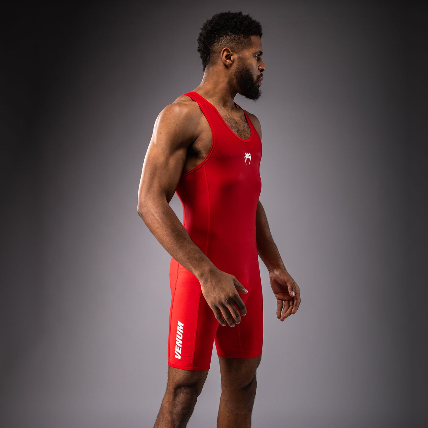 Venum Challenger Men's Wrestling Singlet - Red
