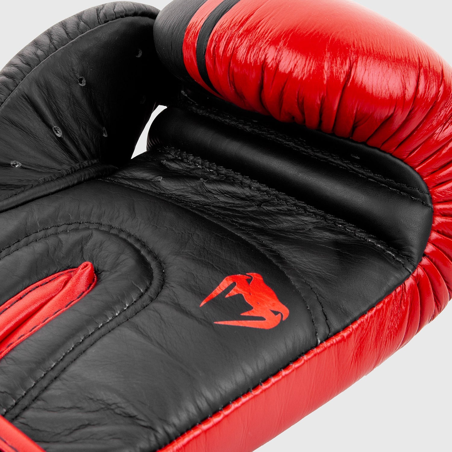 Venum Shield Pro Boxing Gloves Velcro - Black/Red - Venum