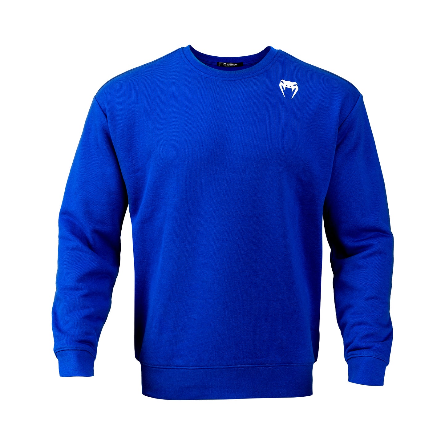 Venum Lineup Fleece Crew- Royal Blue/White