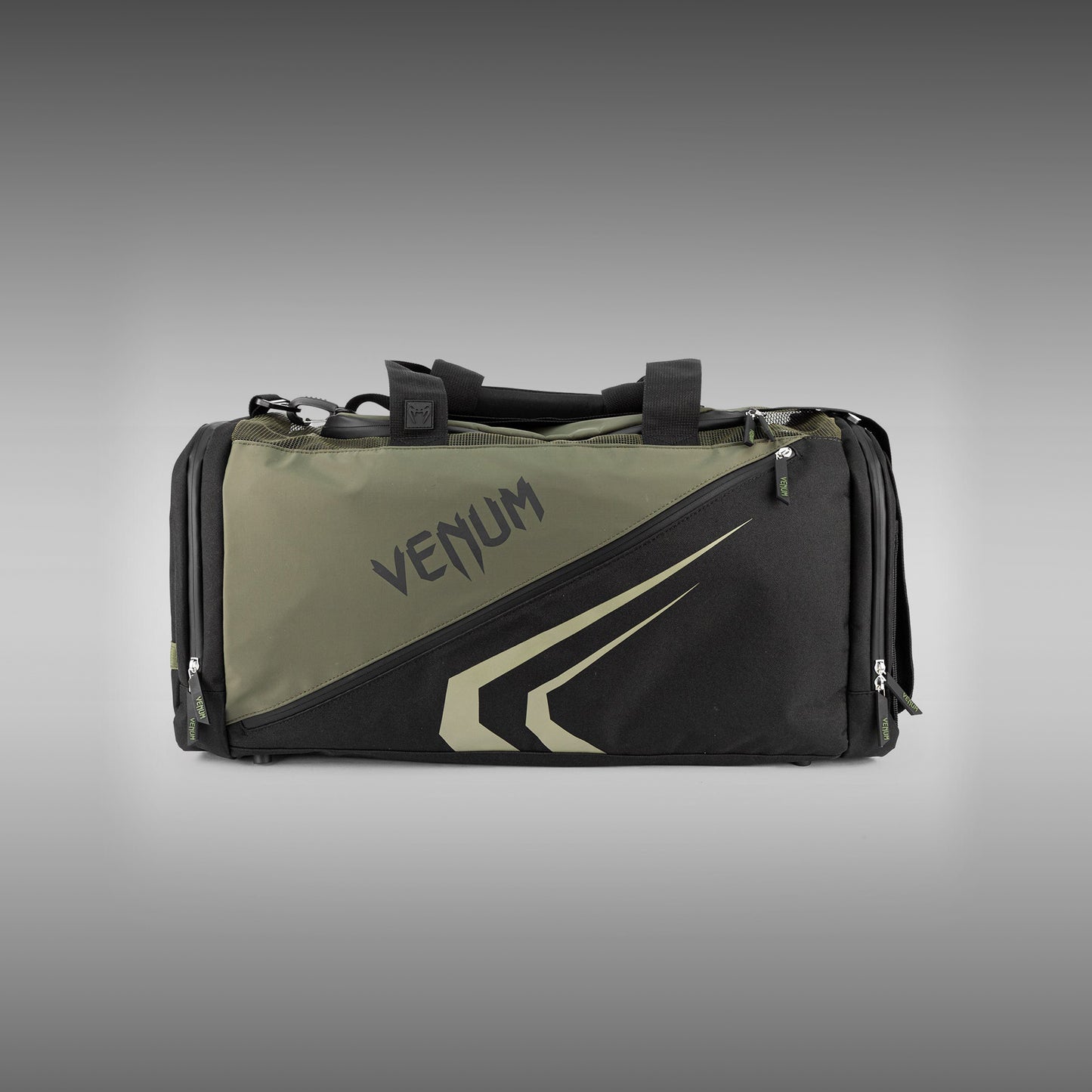 Venum Trainer Lite Evo Sports Bags - Khaki/Black