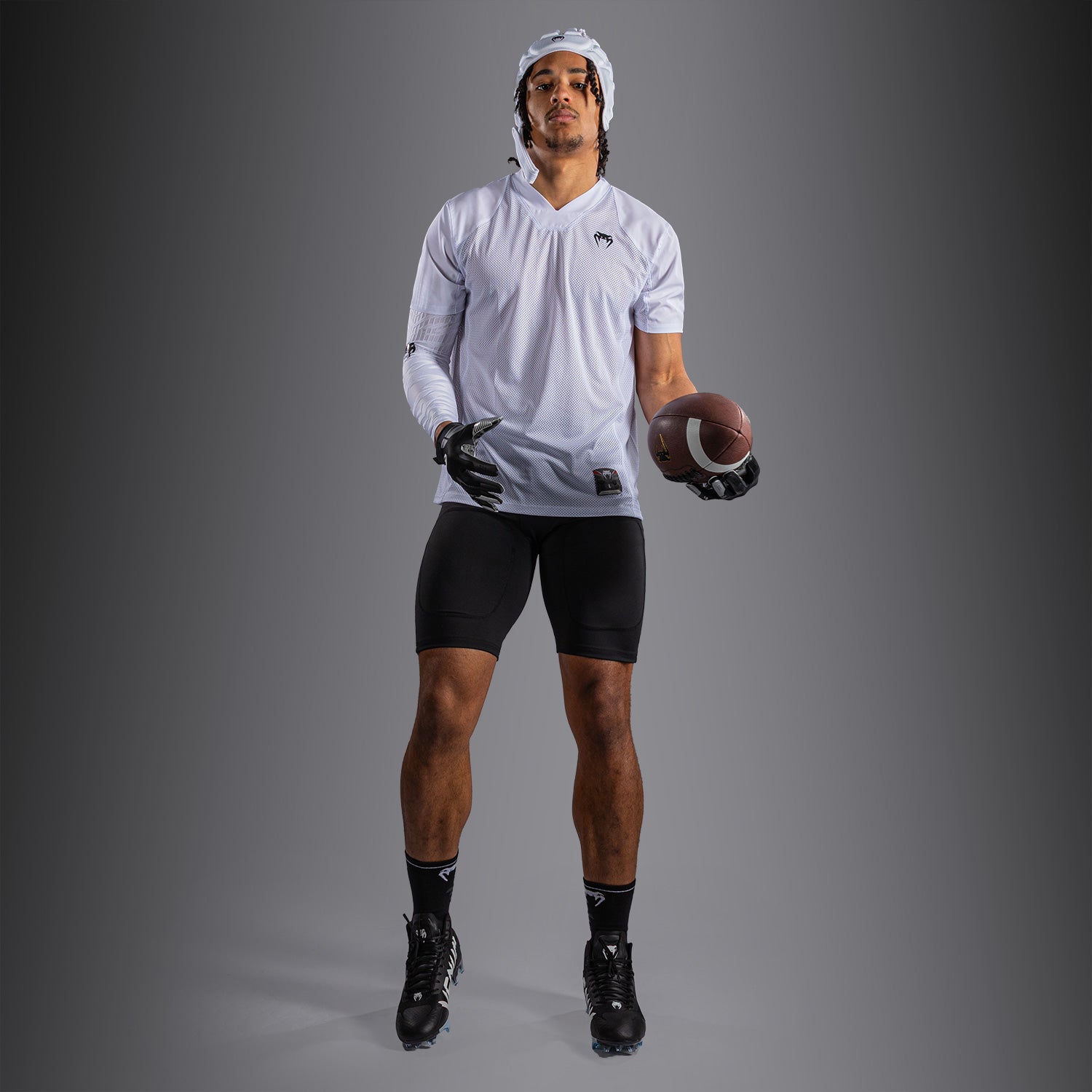 Venum Elite Football Short Sleeve Jersey - White - Venum - Venum