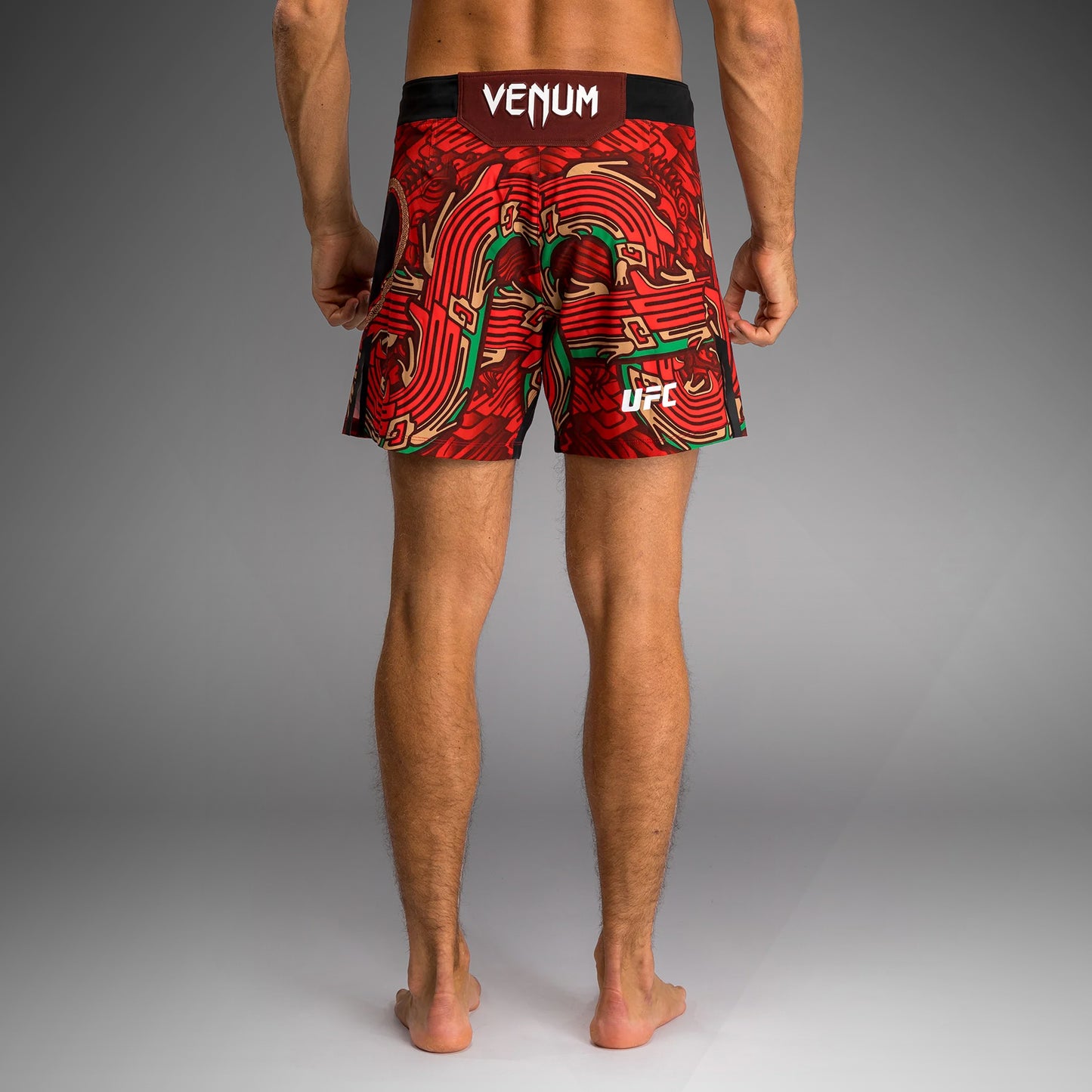 Men’s UFC Unrivaled by Venum Red Brandon Moreno Short Fit Fight Short
