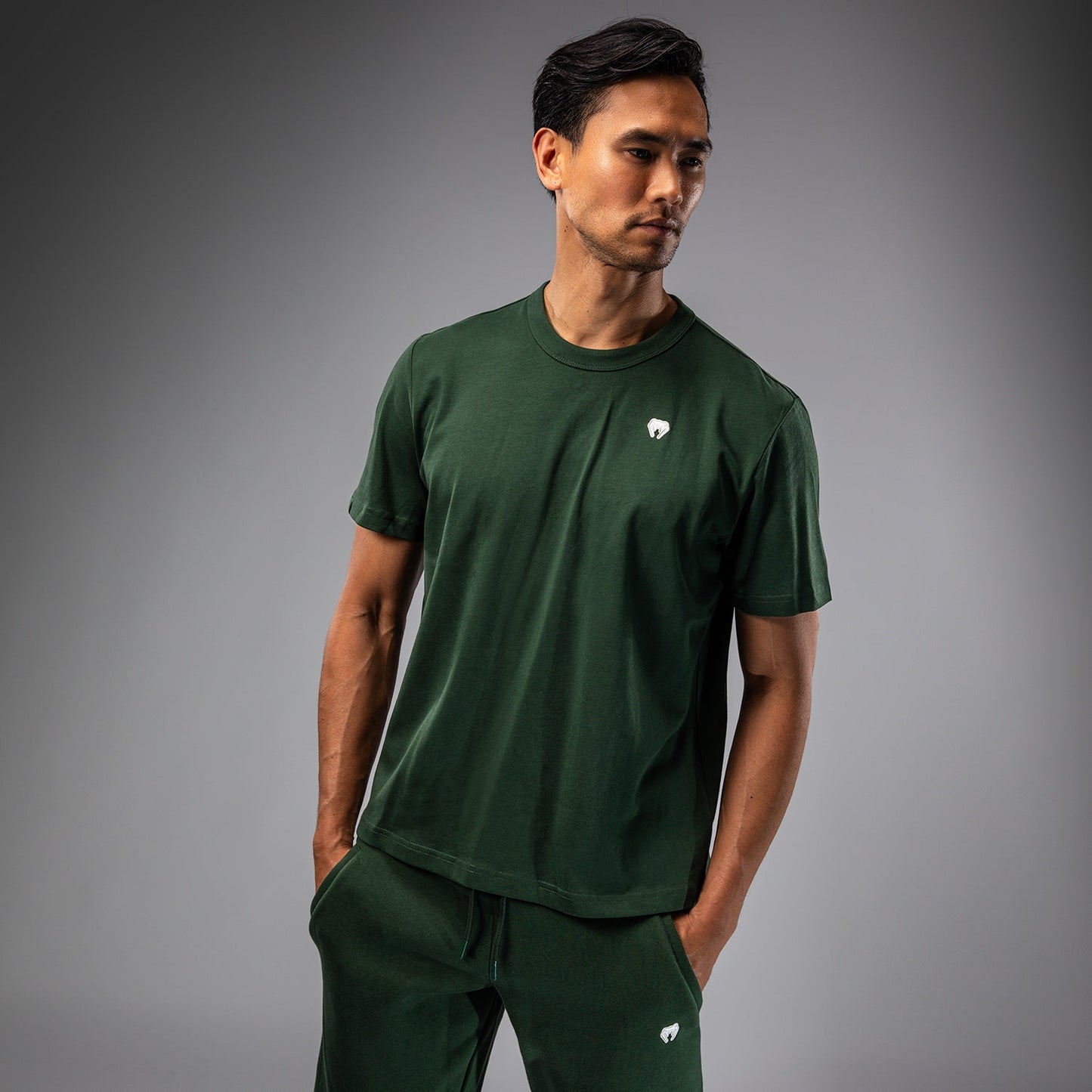 Venum Silent Power T-Shirt - Forest Green