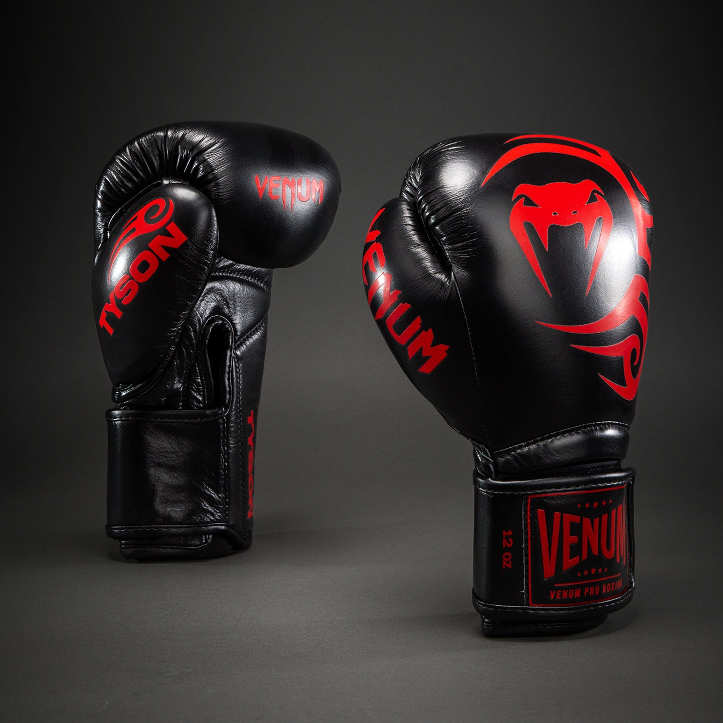 Venum Giant 2.0 Mike Tyson Pro Boxing Gloves - Black/Red