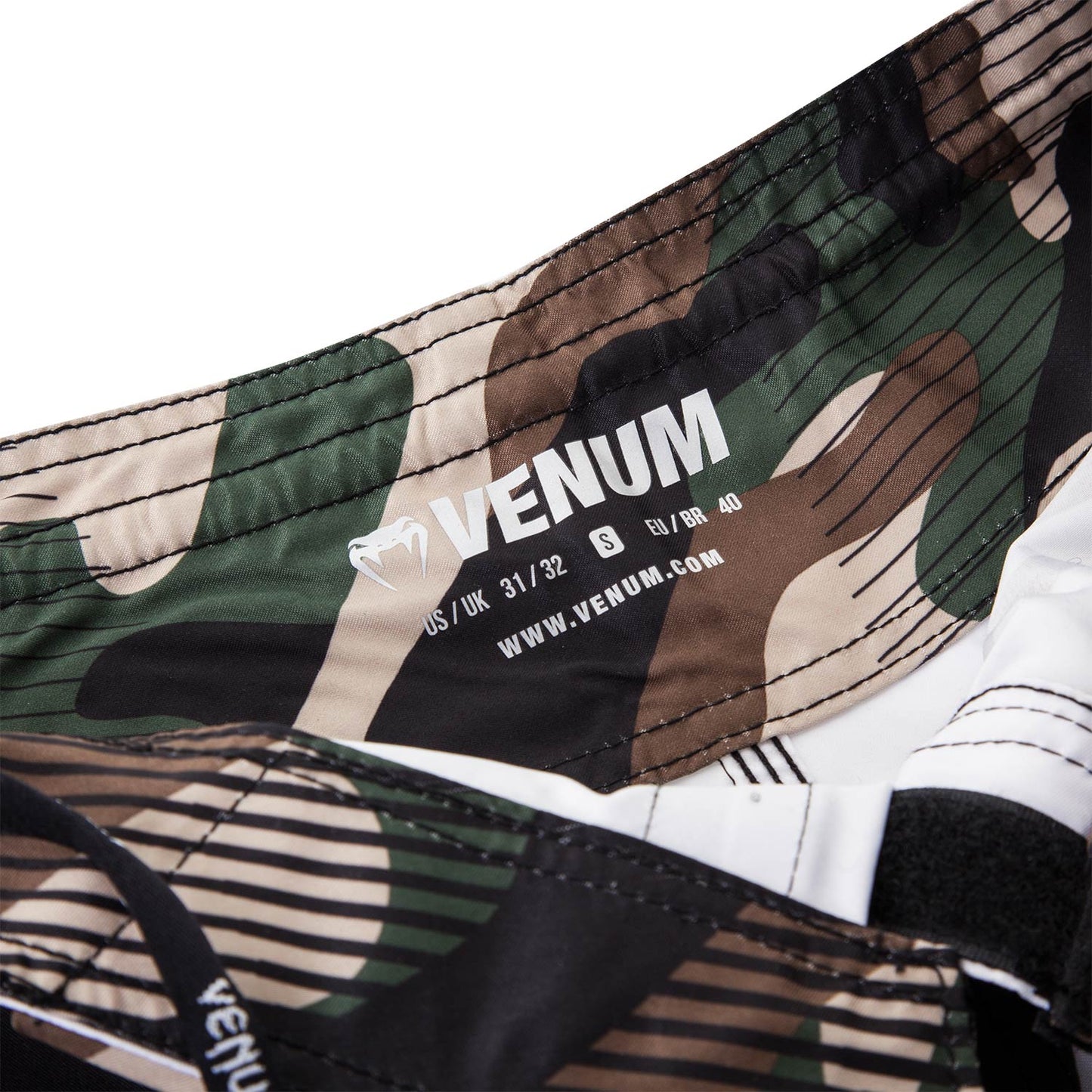 Venum Camo Hero Fightshorts - Green/Brown