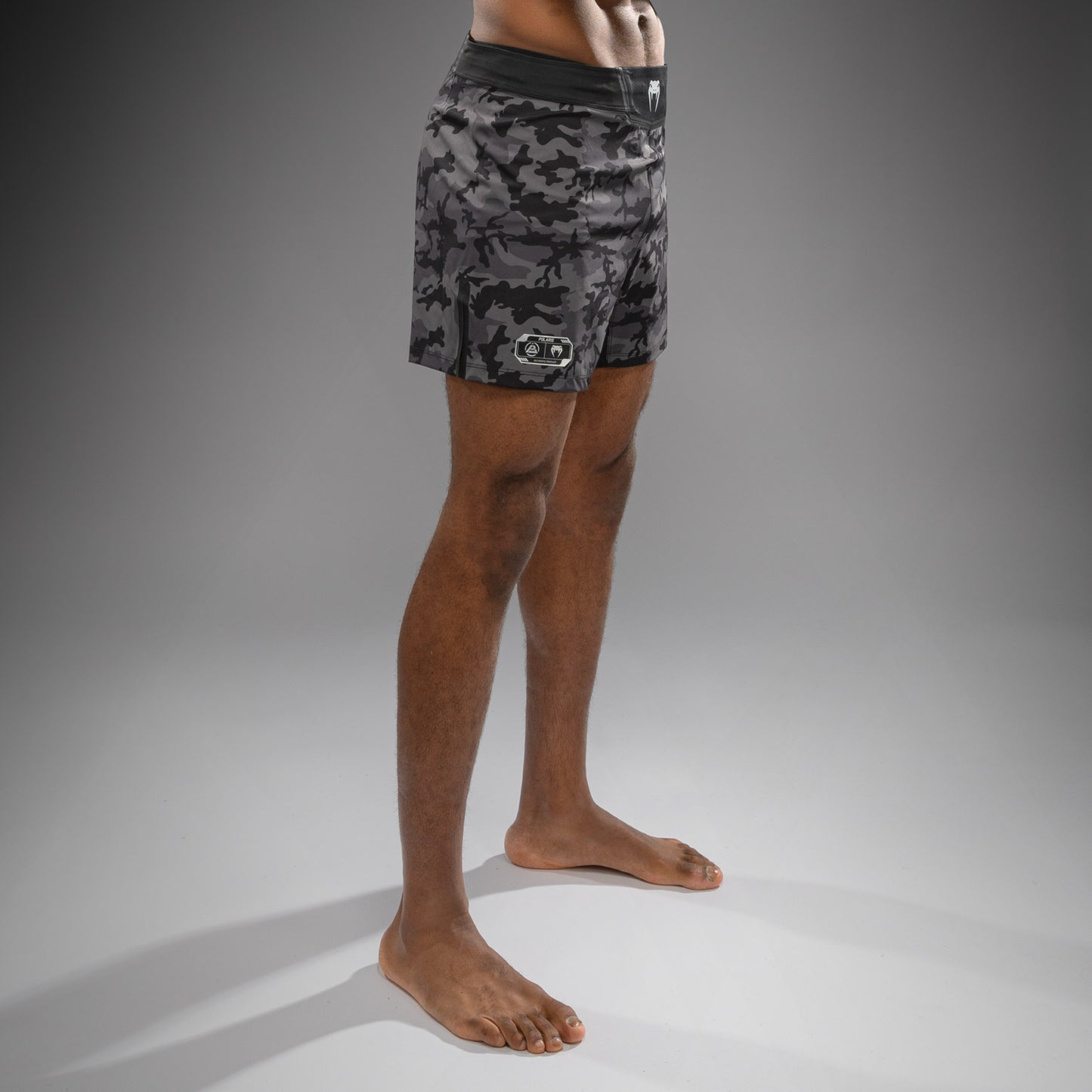 Venum x Polaris Fight Shorts - Black/Storm Grey