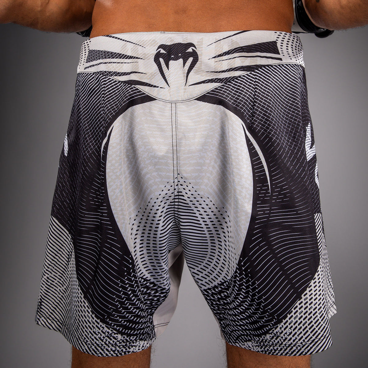 Venum Galactic 3.0 Fight Shorts - Off-White/Black  product-type_MMA Shorts Venum