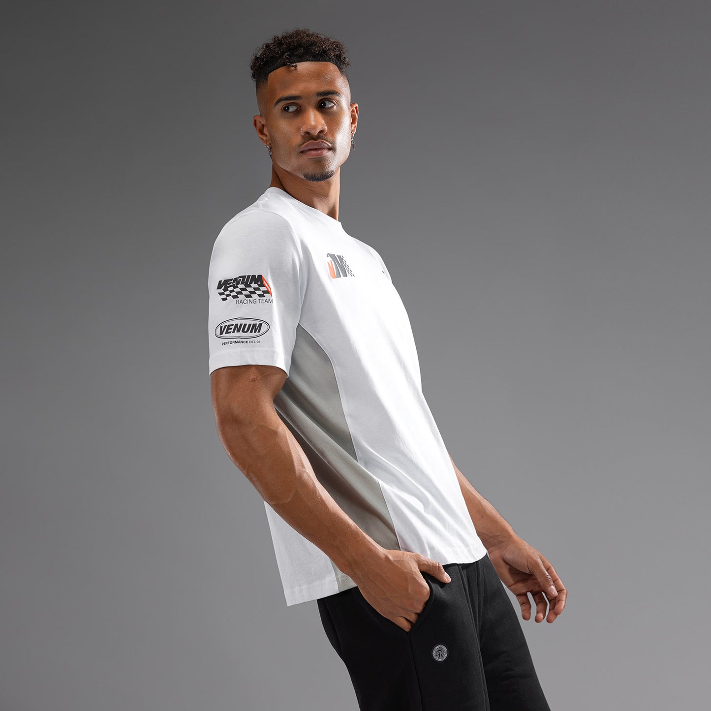 Venum Motorsport T-Shirt - Snow White