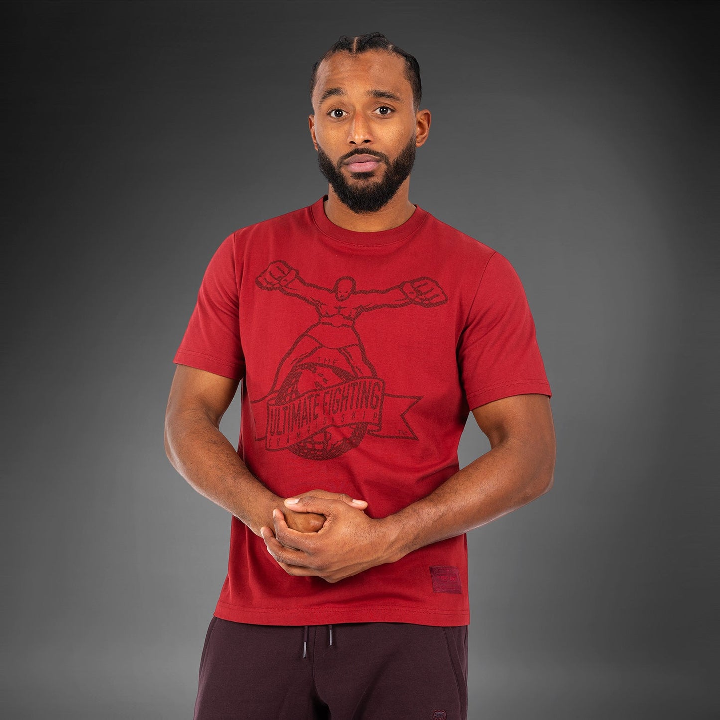 UFC by Venum Ulti-Man T-Shirt - Burgundy