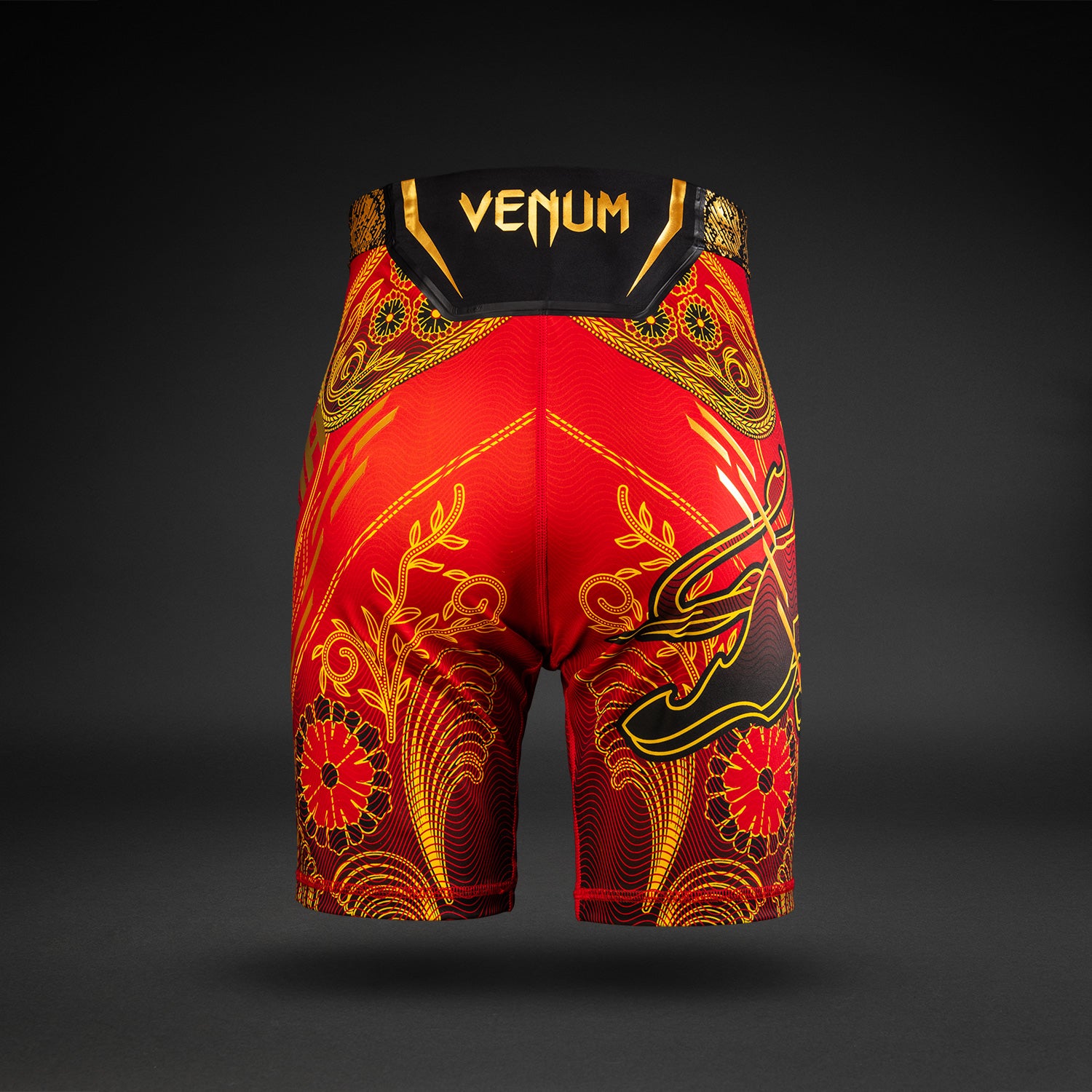 Men's UFC Unrivaled by Venum Red Ilia Topuria Vale Tudo Short - Venum