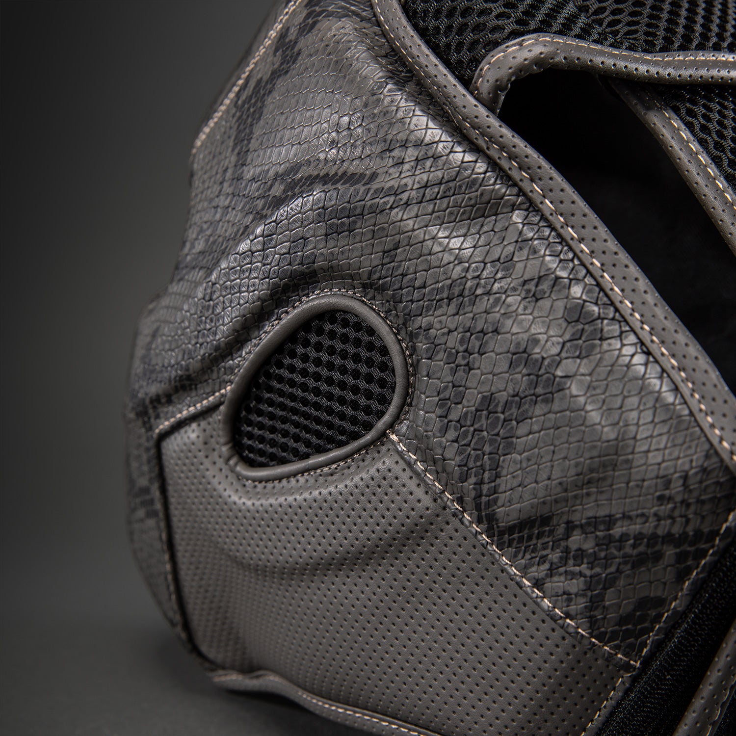 Venum Impact Evo Scales Headgear - Dark Grey  product-type_Headgear Venum