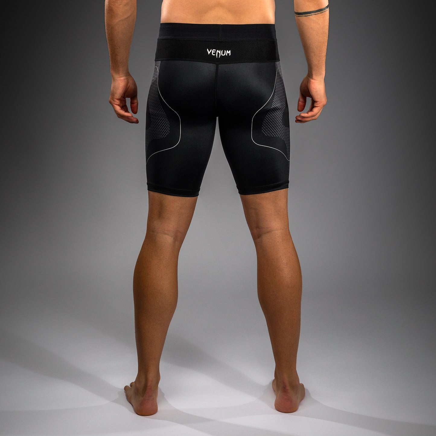 Venum Nexus Vale Tudo Shorts - Black/Silver