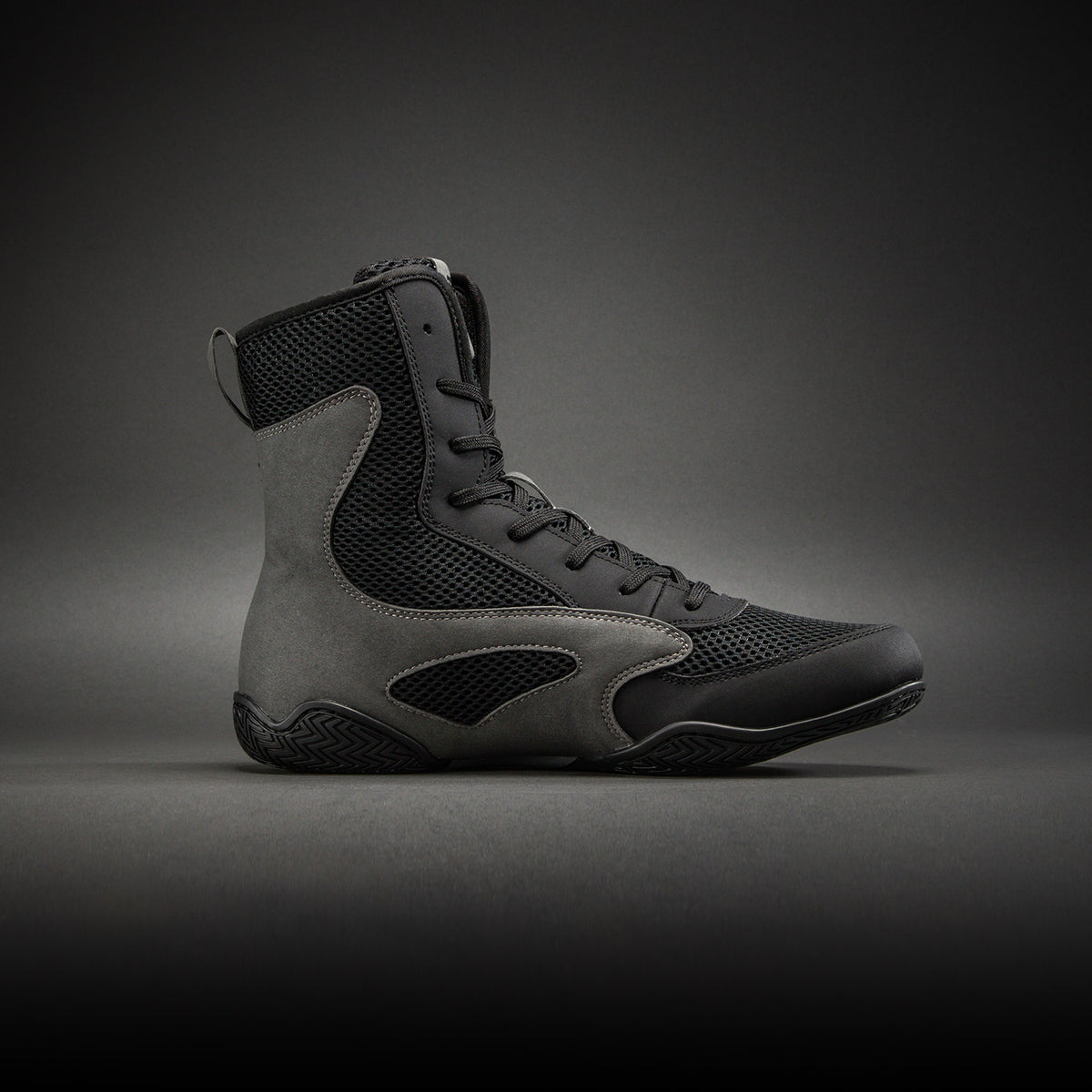 Venum Contender Boxing Shoes - Black/Grey