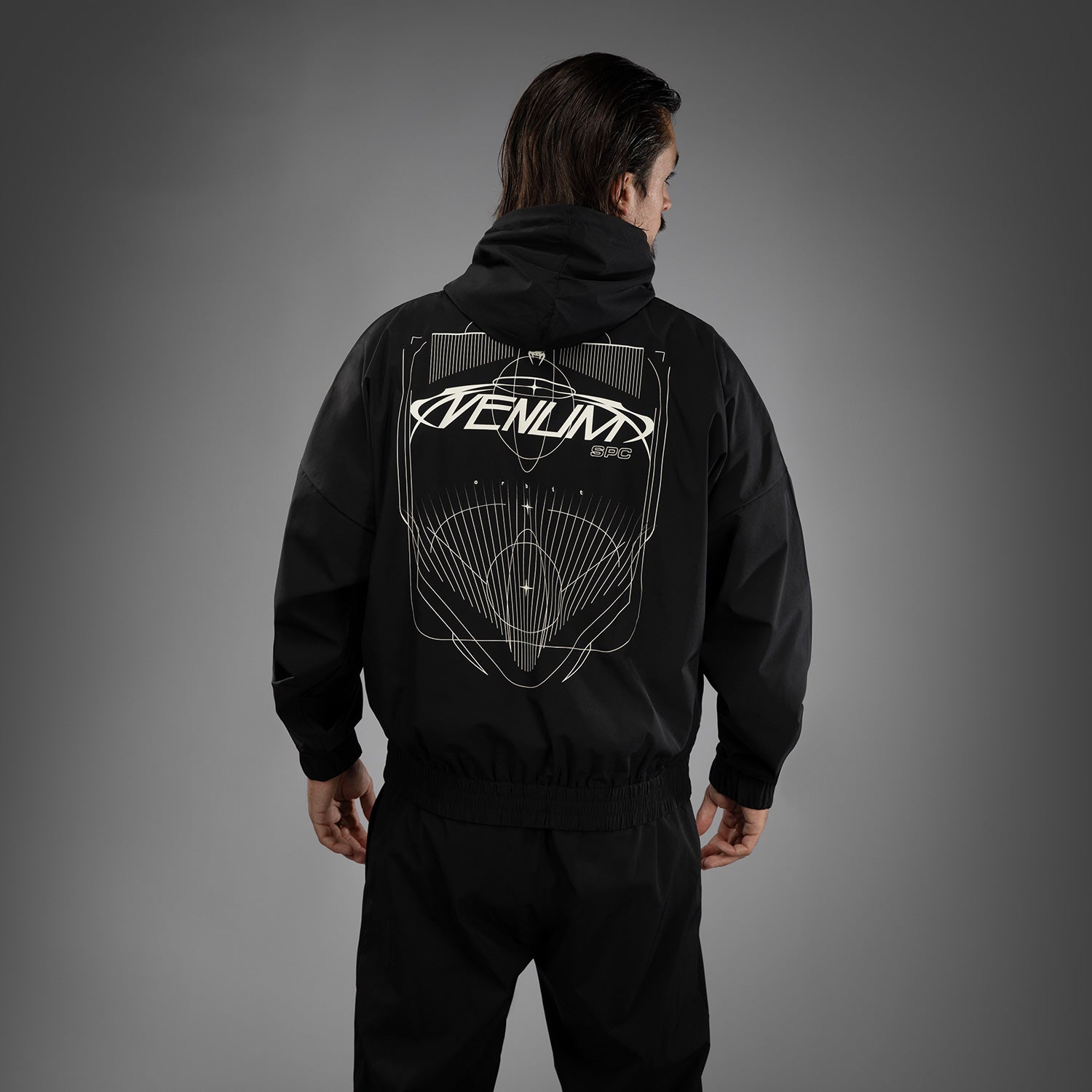 ジャケット・アウター veno Venum Eclipse Track Jacket - Black/Ivory - Venum