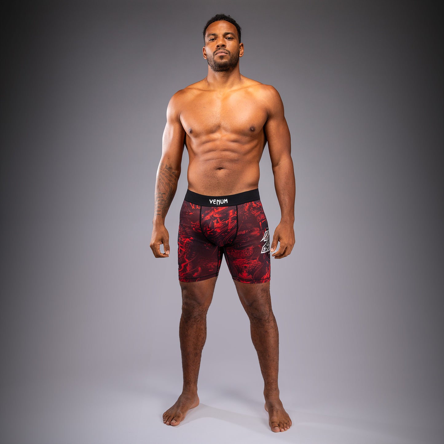 Venum 20th Anniversary Vale Tudo Shorts - Black/Red