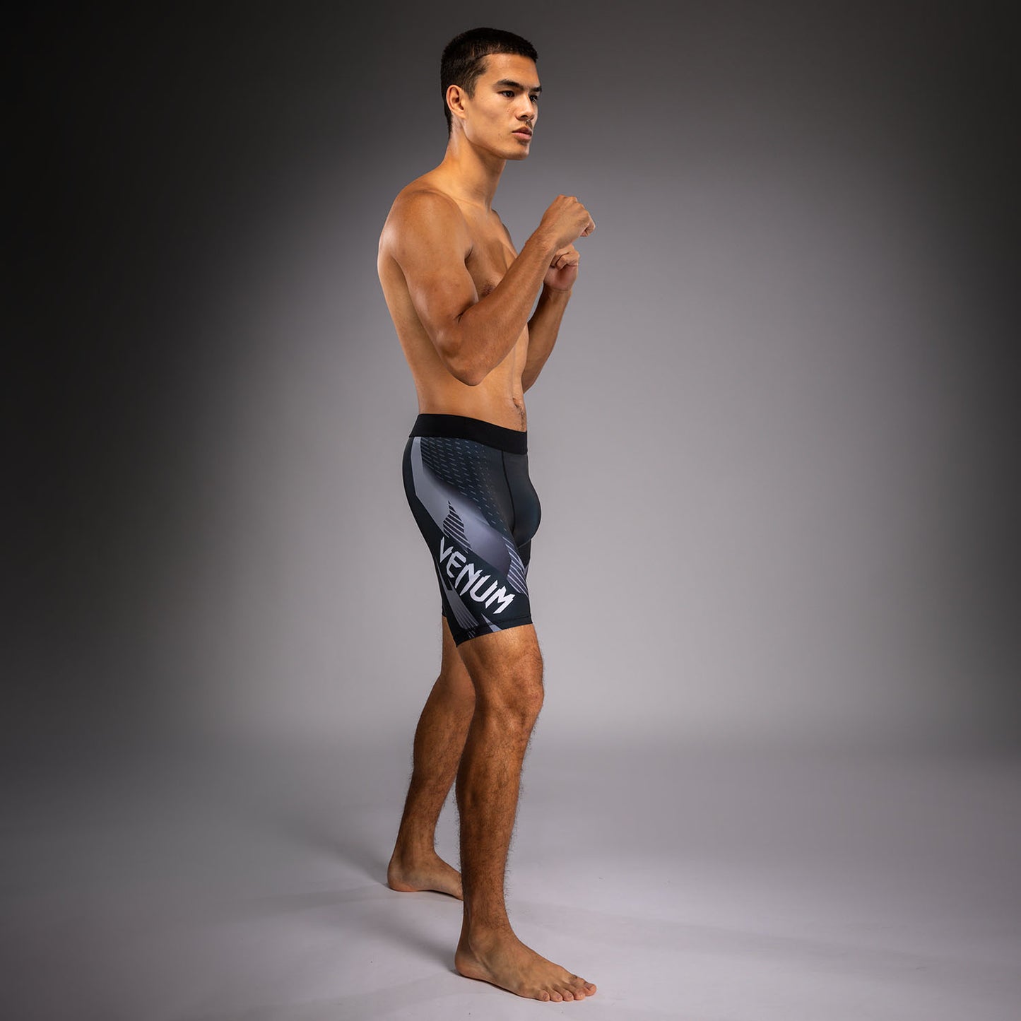 Venum No-Gi 6.0 Vale Tudo Shorts - Black/White  product-type_Compression shorts Venum