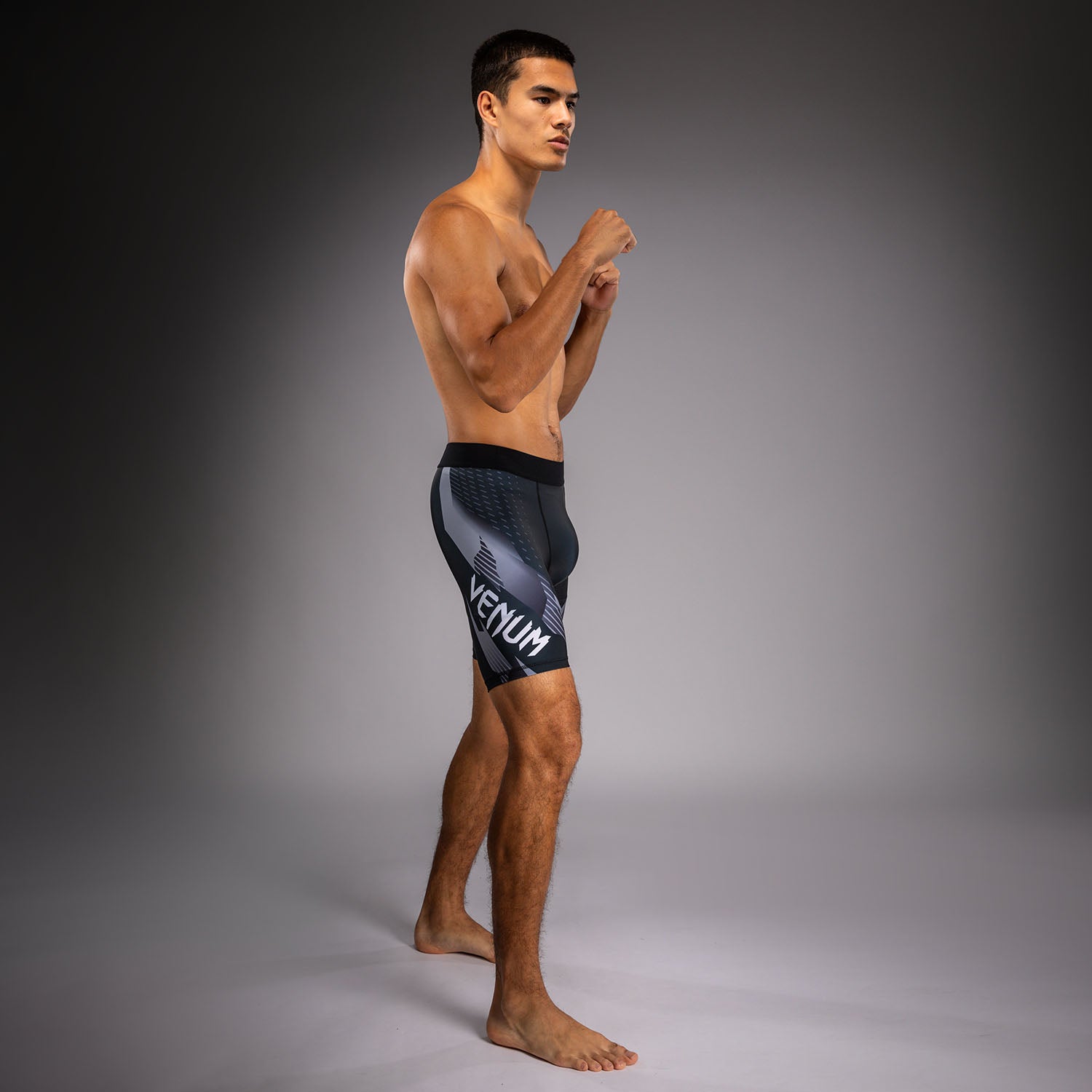 Venum No-Gi 6.0 Vale Tudo Shorts - Black/White  product-type_Compression shorts Venum